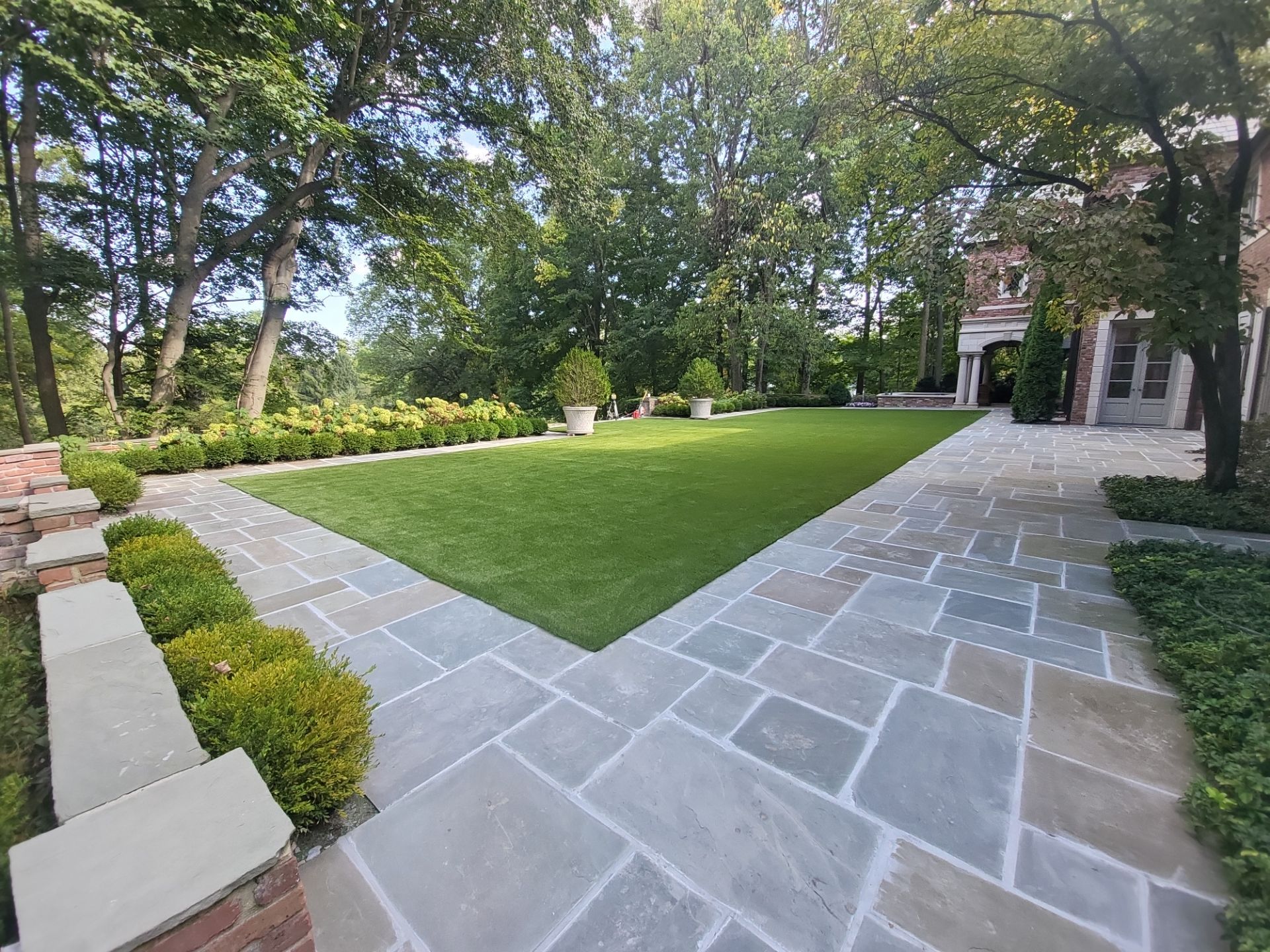 Premium Artificial Turf Lawn Installation by Southwest Greens Midwest