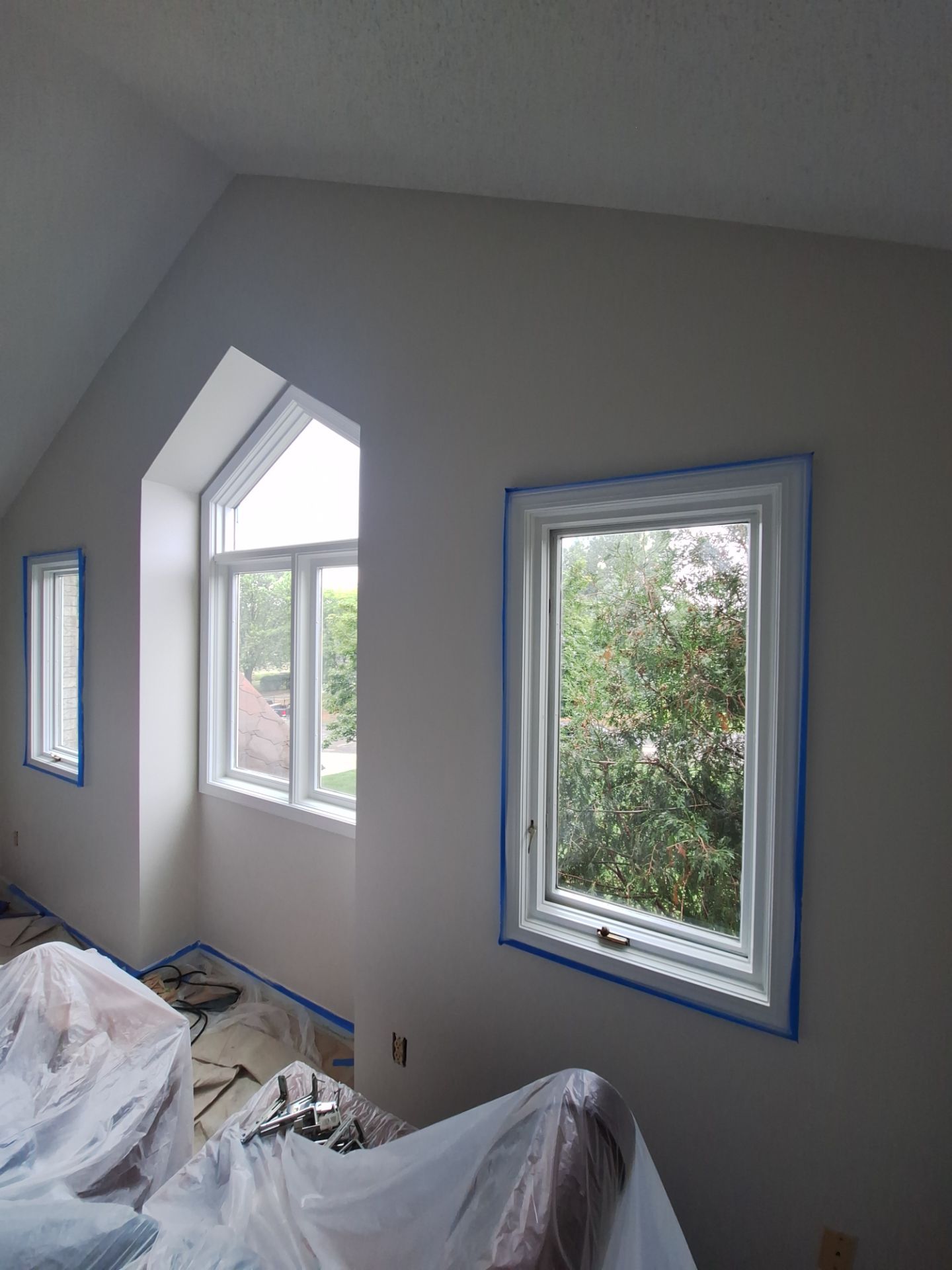 Interior Renovation and Multi-Level Deck Staining in Norton Shores by Gordon Painting