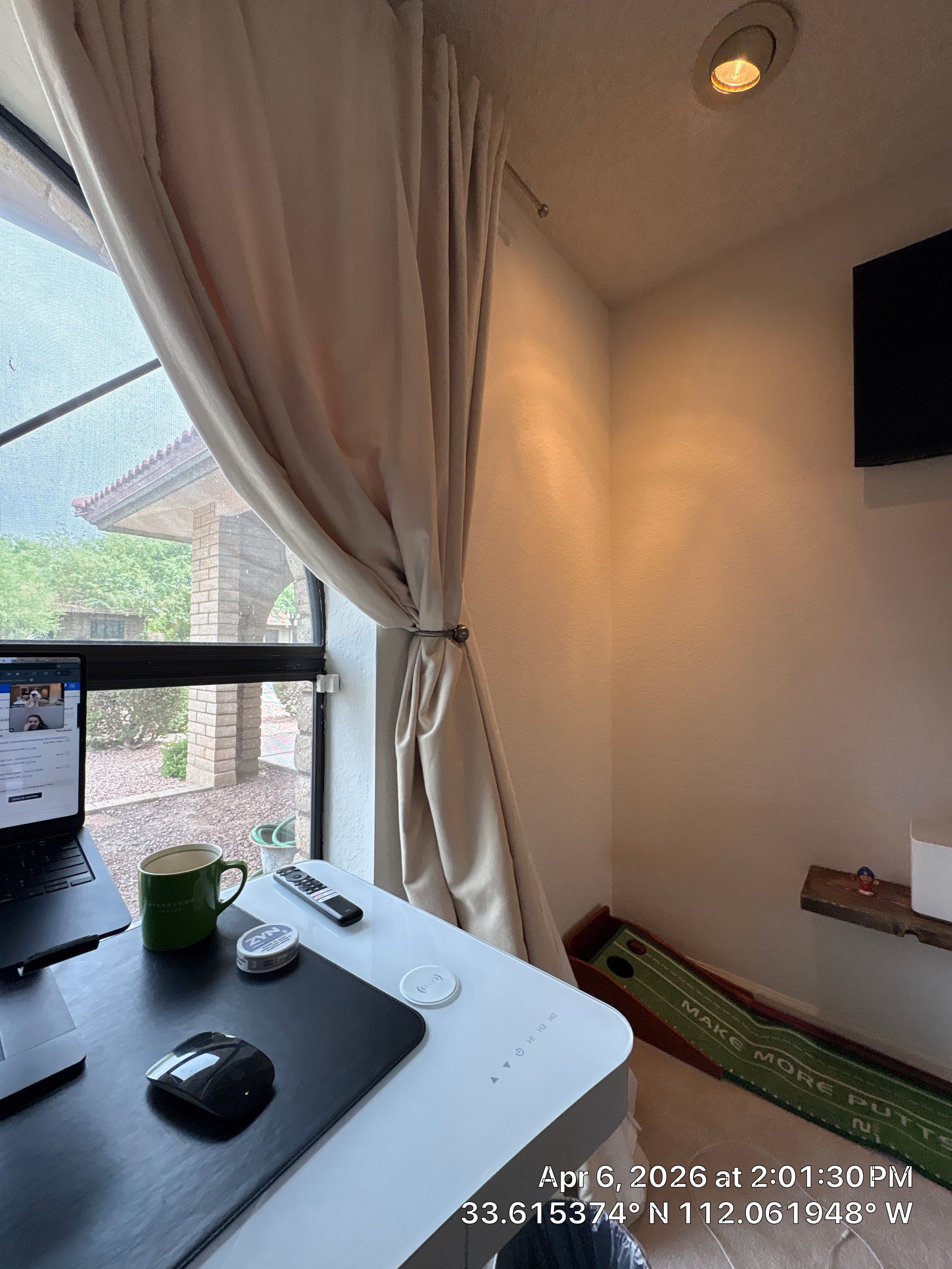 Phoenix Home Office Setup and Living Area Refresh by CompanyCam Sales Demo