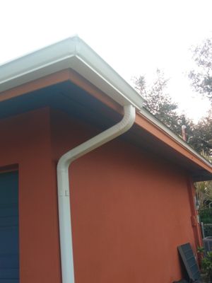 Splash Guards for Seamless Gutters in Cape Coral FL