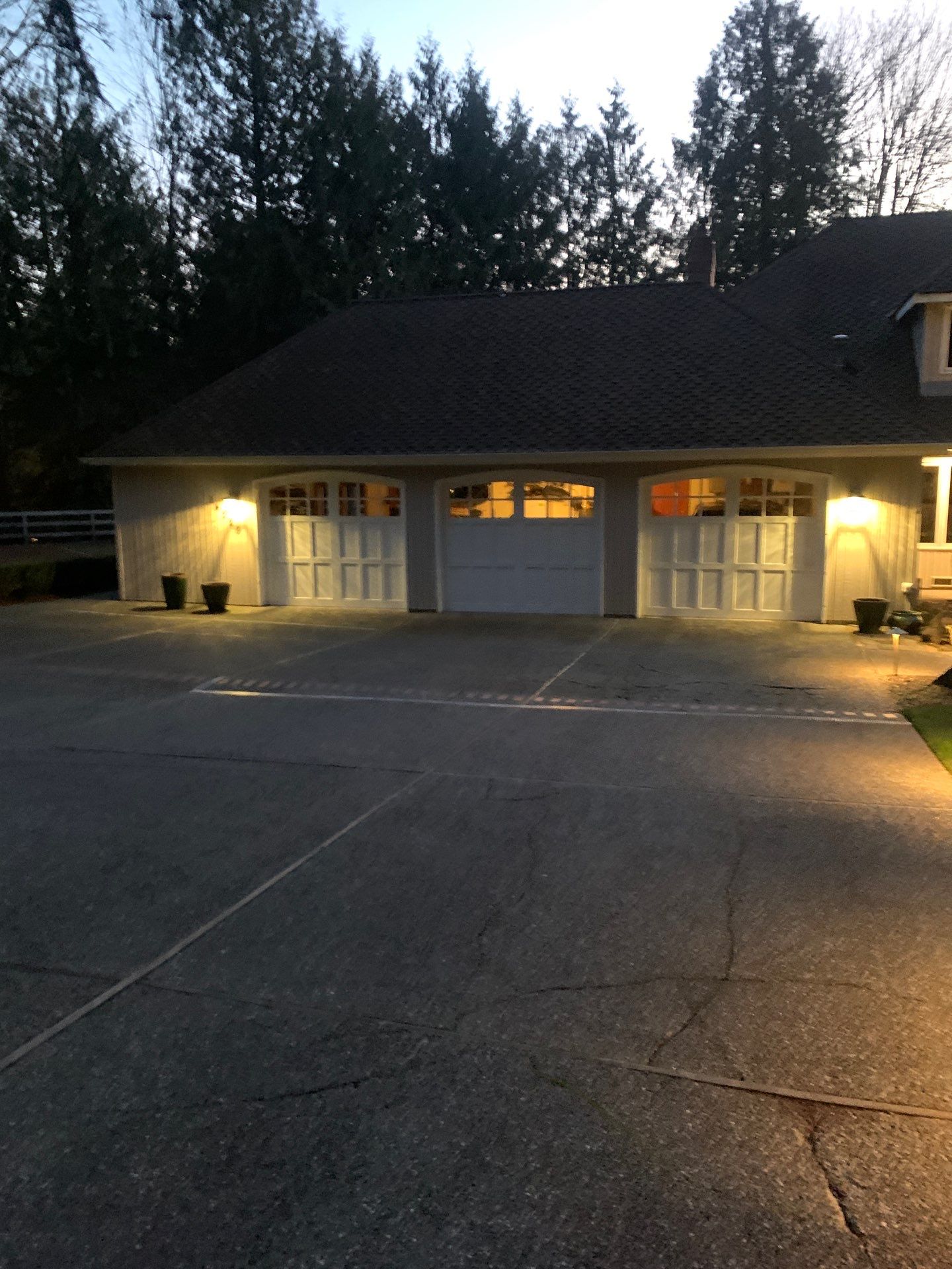 Stamped Concrete Driveway Renovation | Woodinville  by Jireh Asphalt & Concrete Inc 