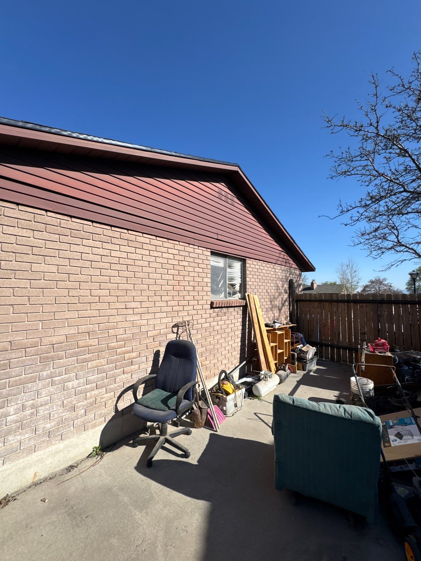 Project in Taylorsville by Master Rain Gutters.
