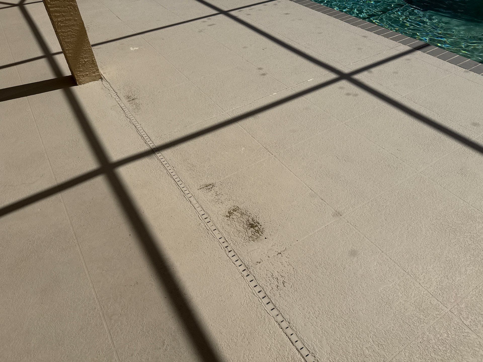 Painted Pool Deck, Pool Cage & Exterior Surface Cleaning in Creekwood – Bradenton, FL by Sunshine AquaWash