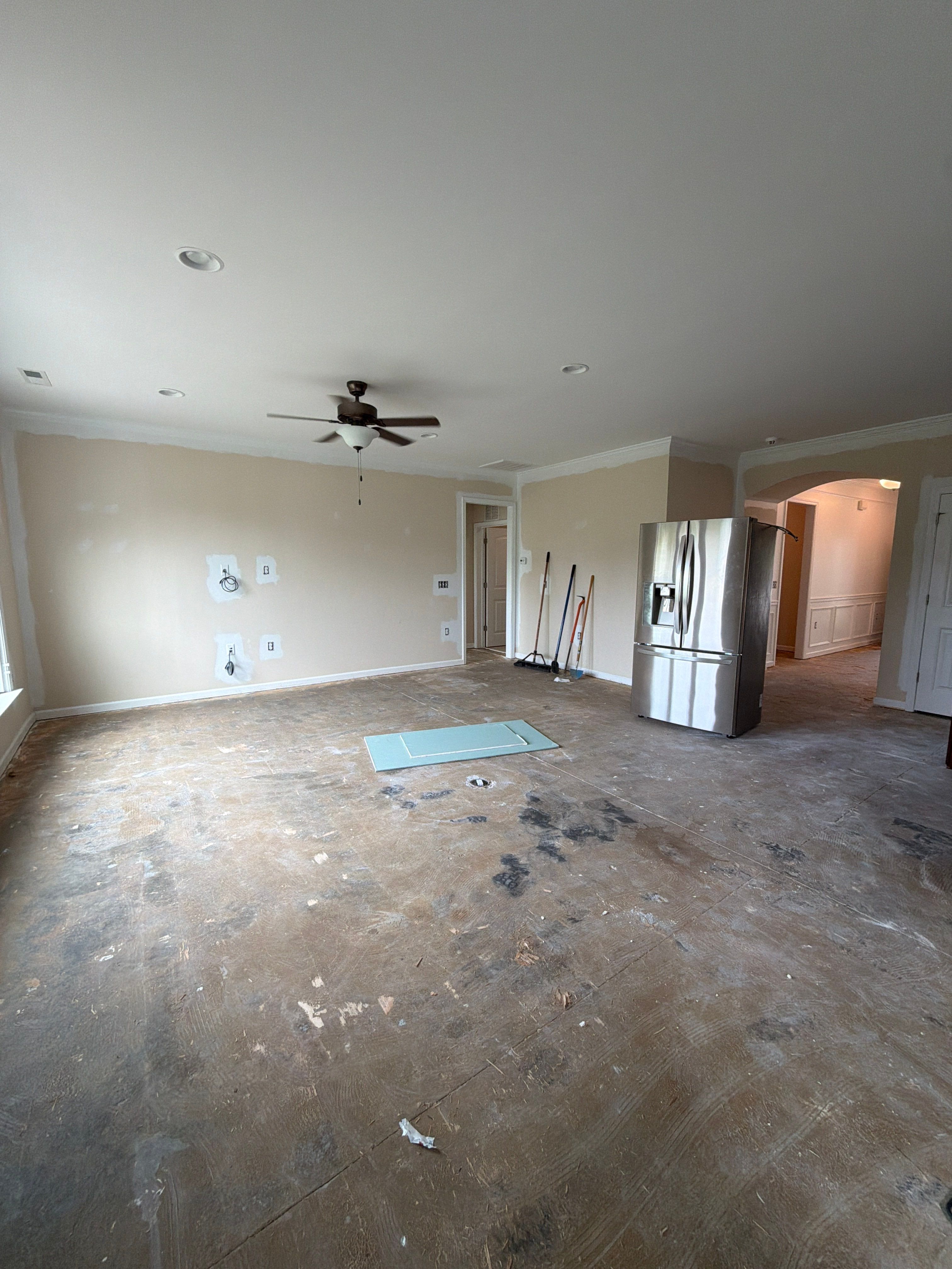 Luxury Vinyl Plank Flooring Installation and Interior Refresh in Durham by Billy Weatherspoon Contractor