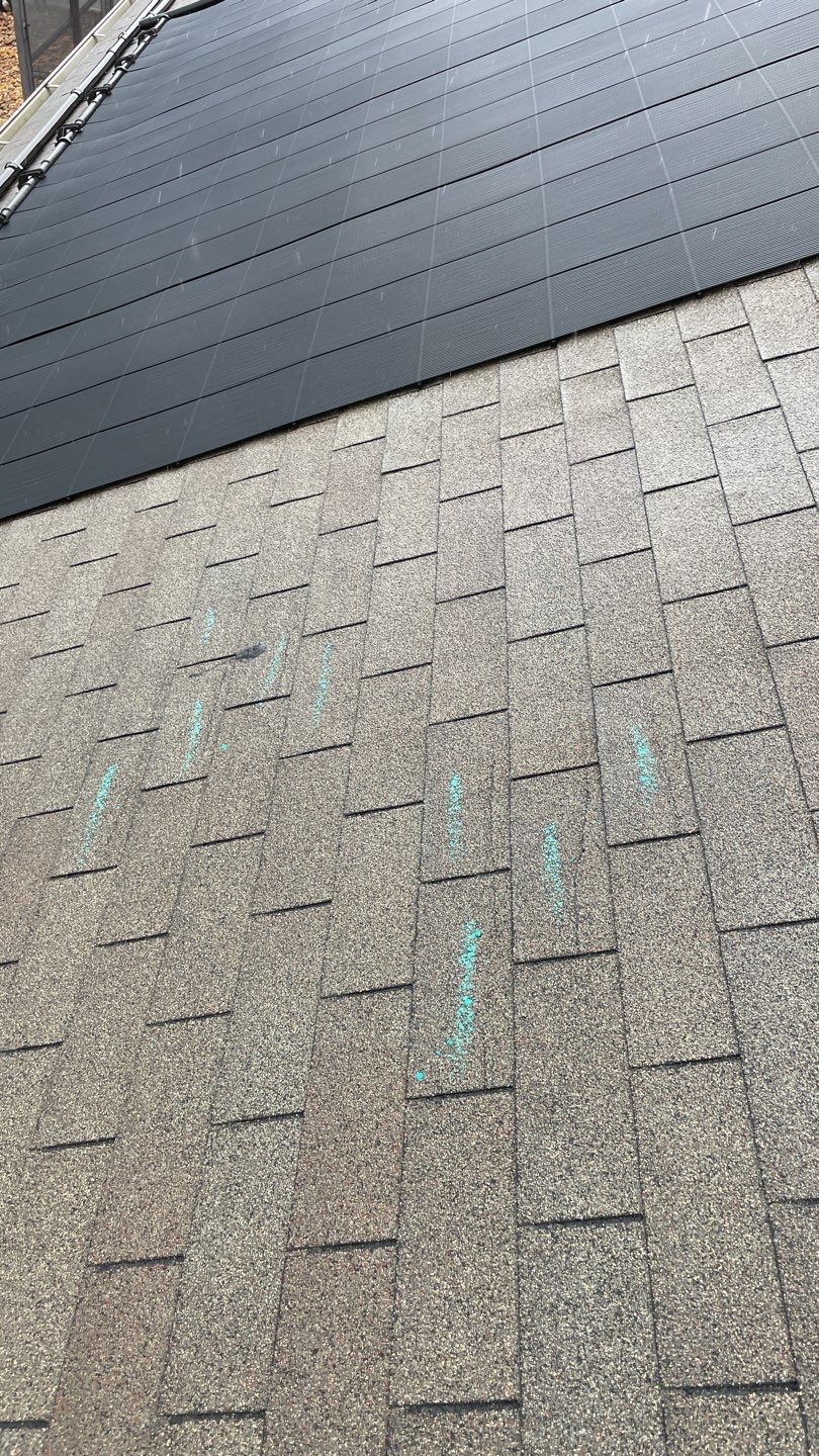 Residential Insurance Roofing Installation using GAF HDZ Shingles by Protek Roofing Heating Air & Solar