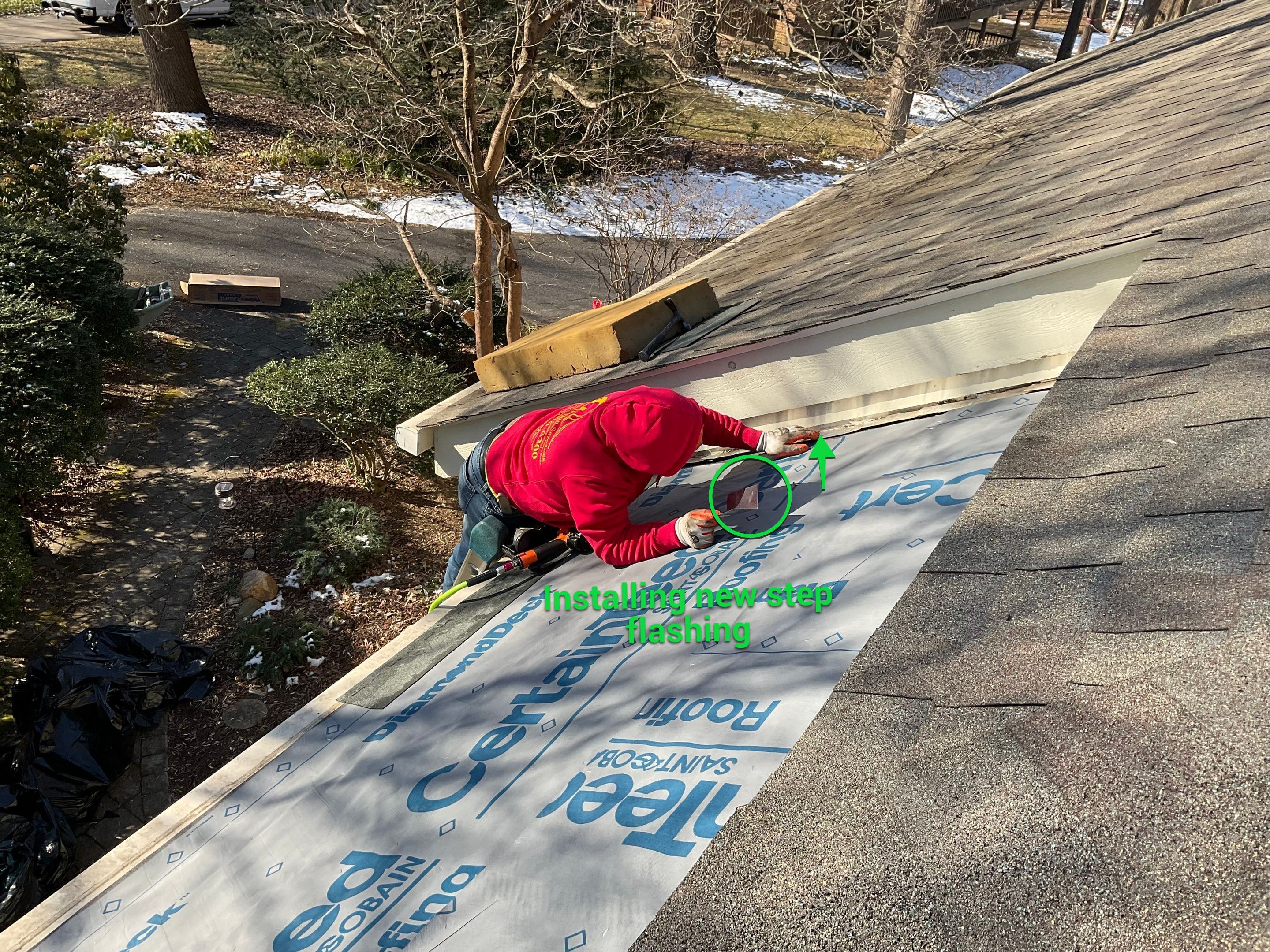 Install new shingles and new skylights  by Alpha Design Services