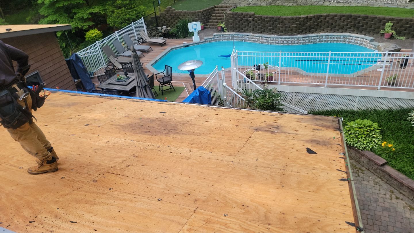 Roof Installation using GAF Timberline HDZ by ExteriorPros