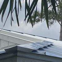 26ga 1" Nail-Strip Mill Finish  by Total Roofing System The Metal Roof Experts