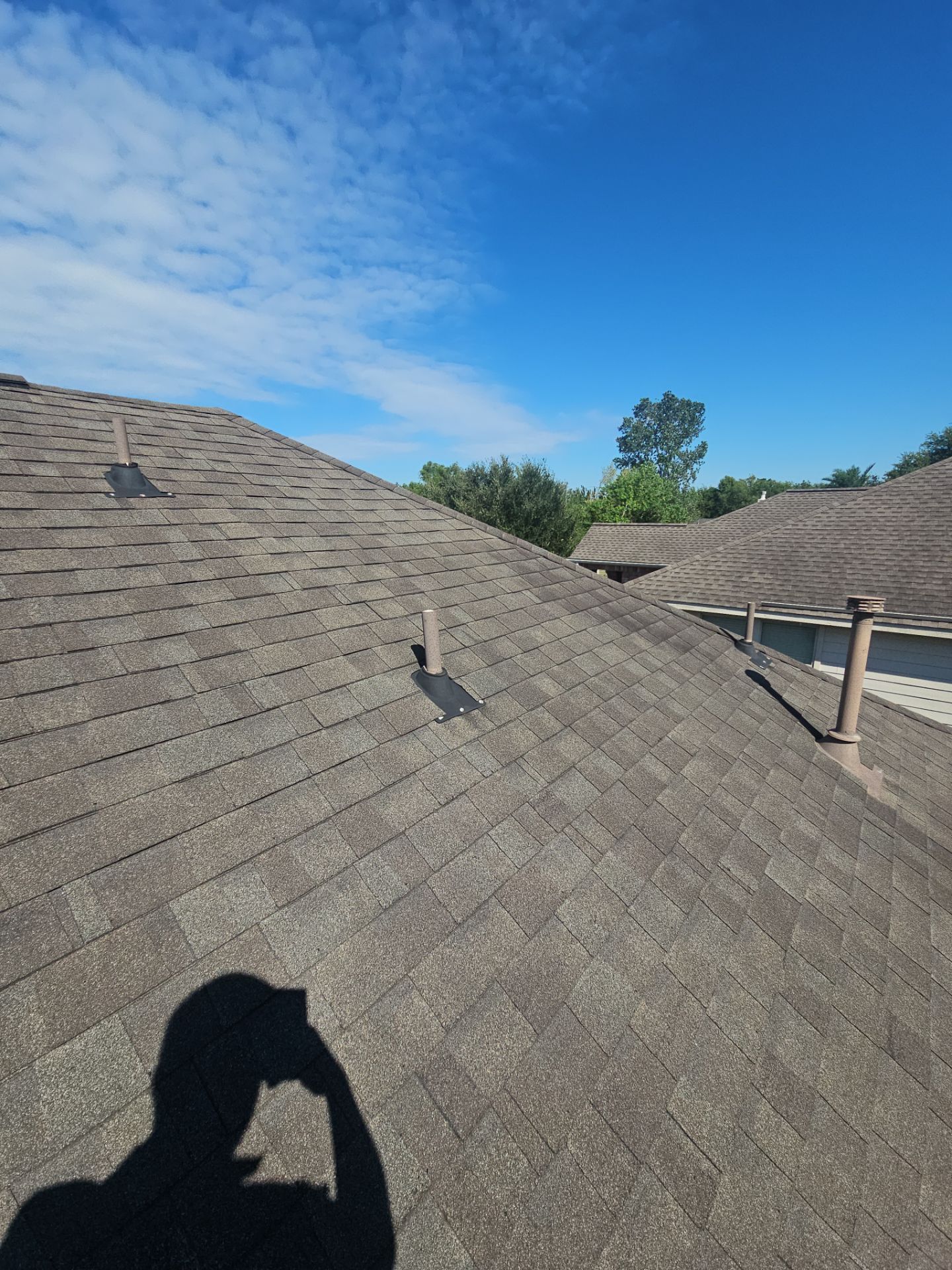 Hail Damage using Owen's Corning Duration (Lifetime) Shingles by Roof Repair Company