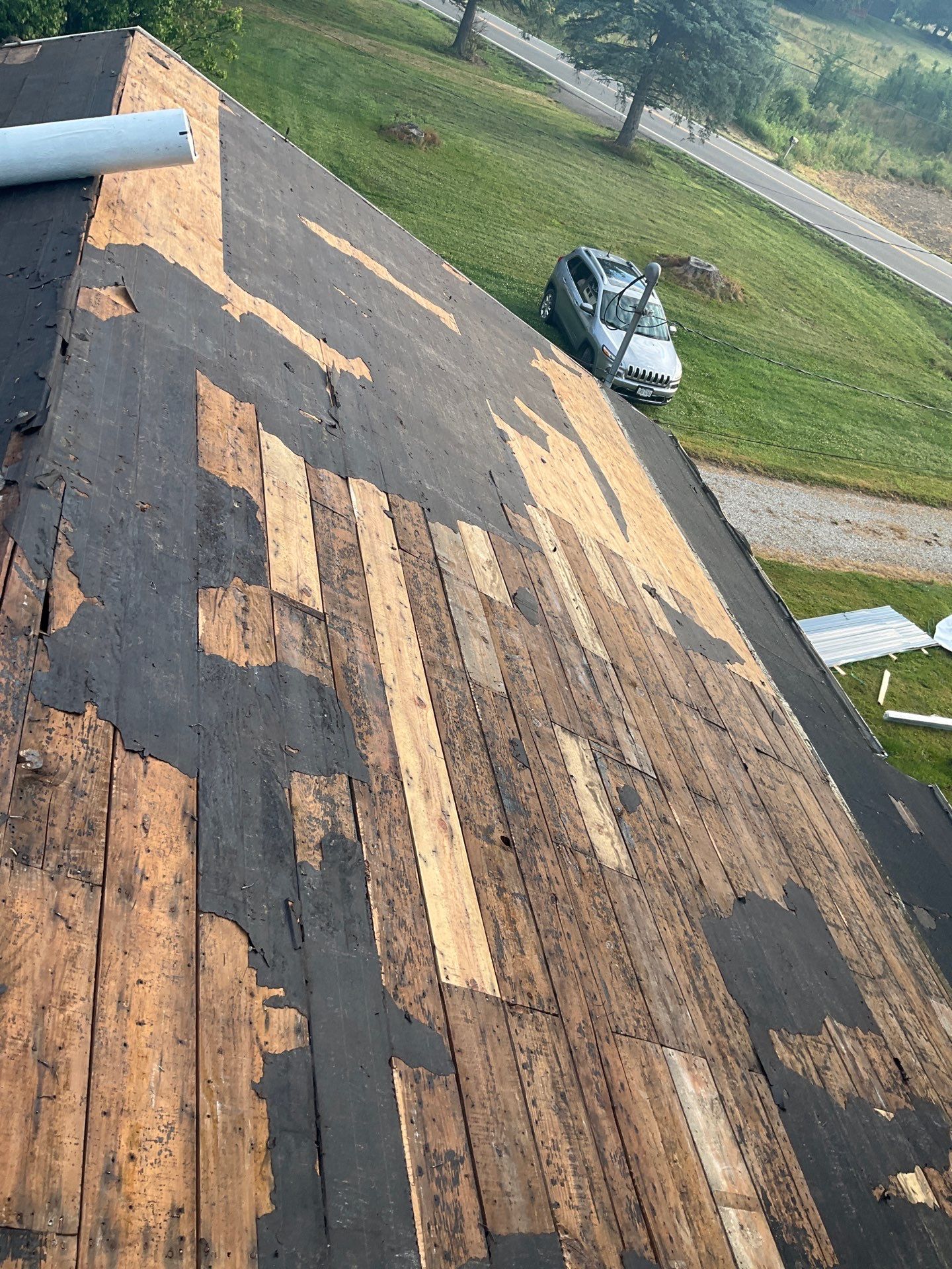 Alpha Rib, Color, Black by Eagle Eye Roofing