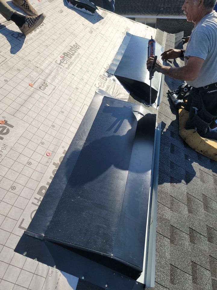 Residential Roofing Installation using Roof Replacement by American Roofing & Construction LLC