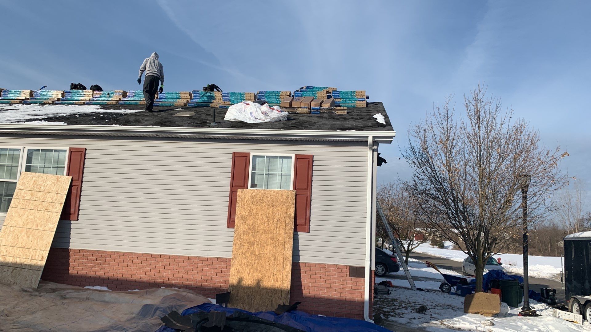 Roof Replacement using CertainTeed Landmark by 180 Contractors