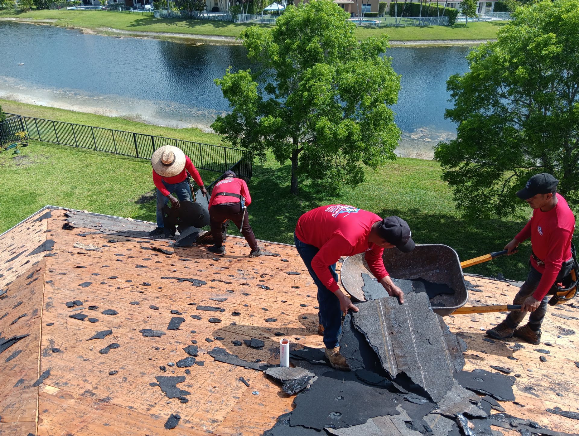 Series 1300 Englert Metal Roof in Weston by Roofing Recovery