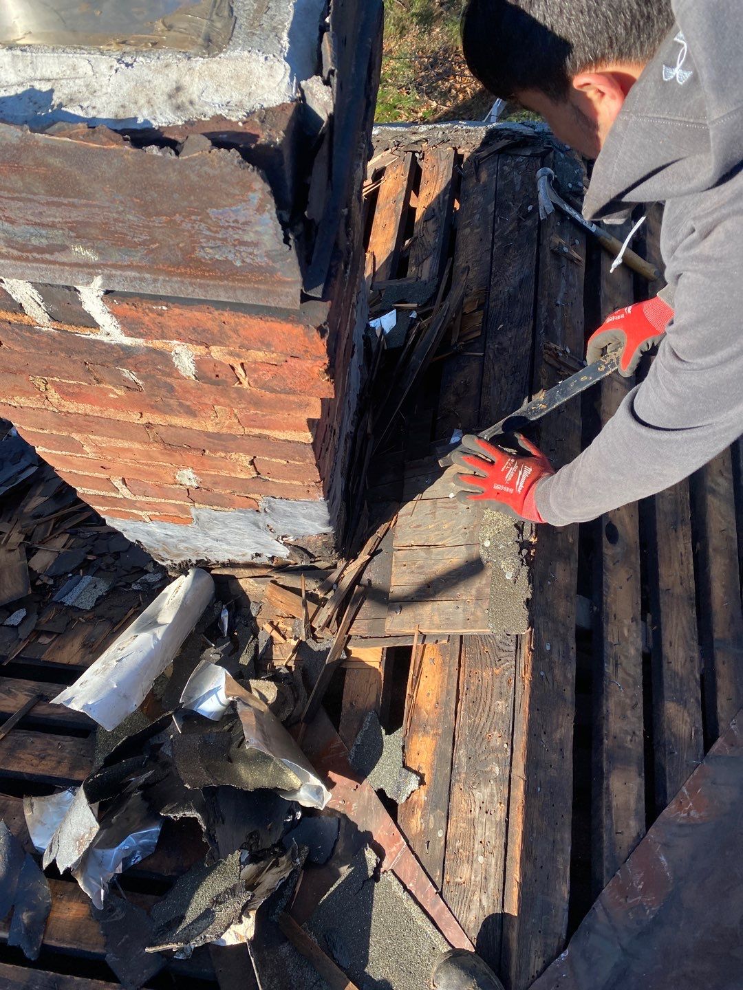 Residential Roofing Installation using Owens Corning TruDefinition Duration - Onyx Black by A Plus Exterior