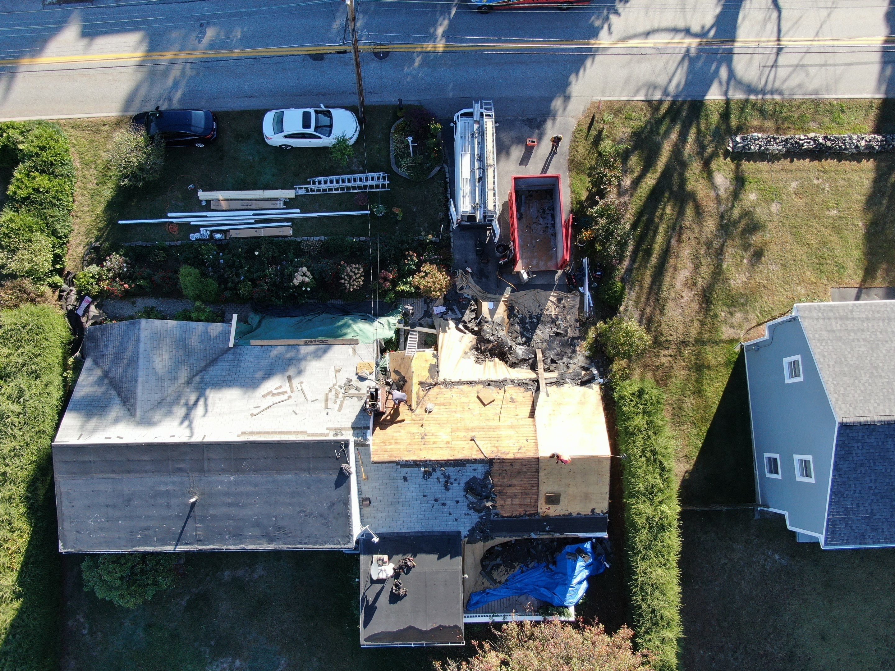 Full Roof Replacement & EPDM Integration | Tewksbury, MA by Mighty Dog Roofing of Greater Middlesex County