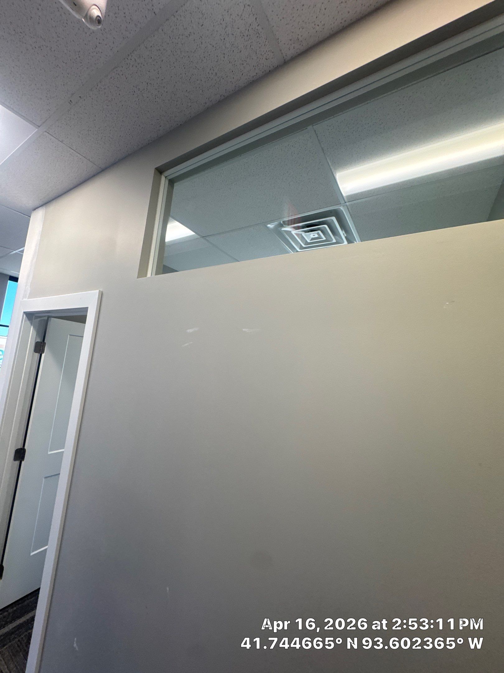 Commercial Interior Touchup after drywall work completed by Midwest Paint LLC