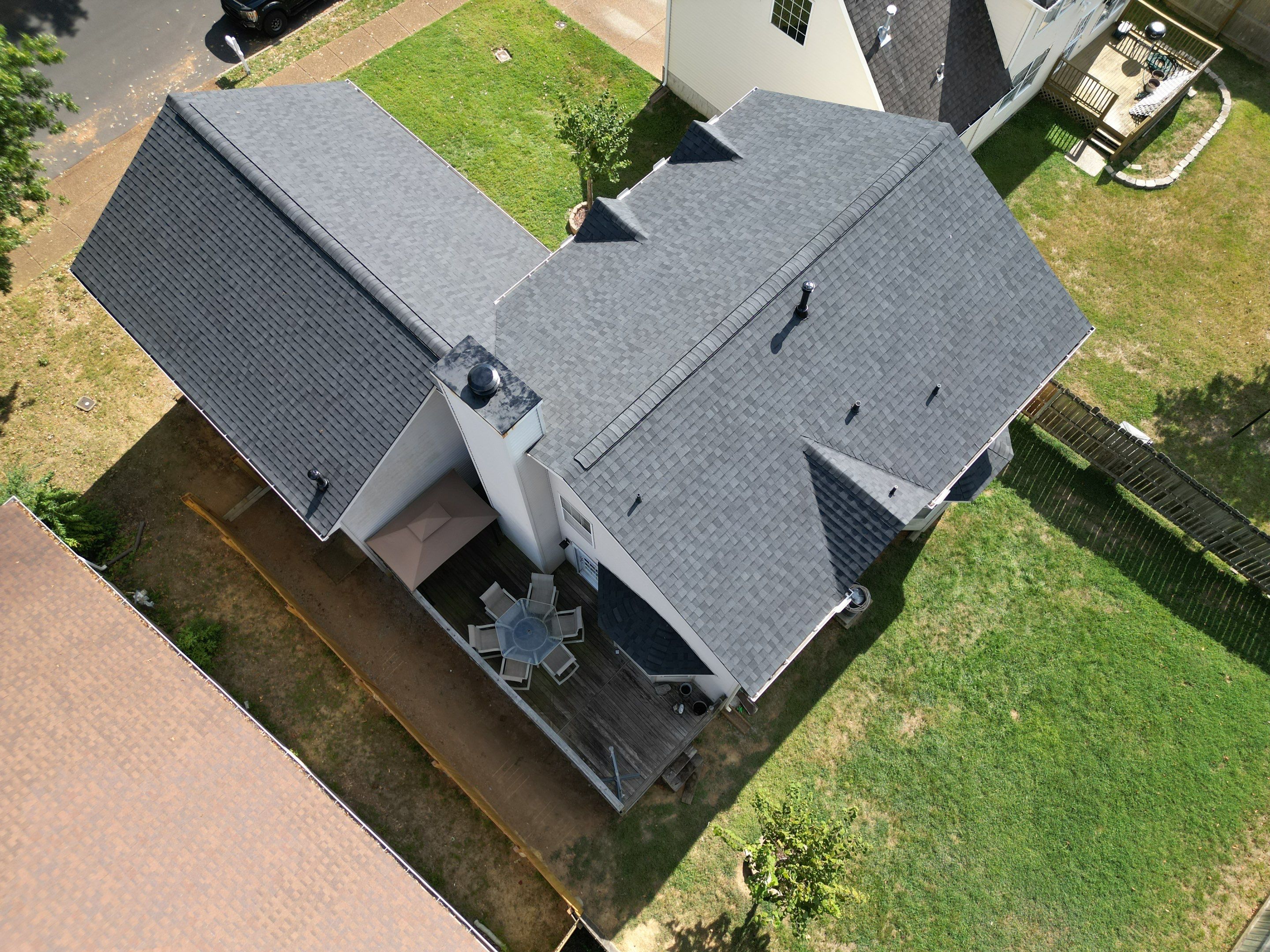 Moire Black Re-Roof by Royal House LLC
