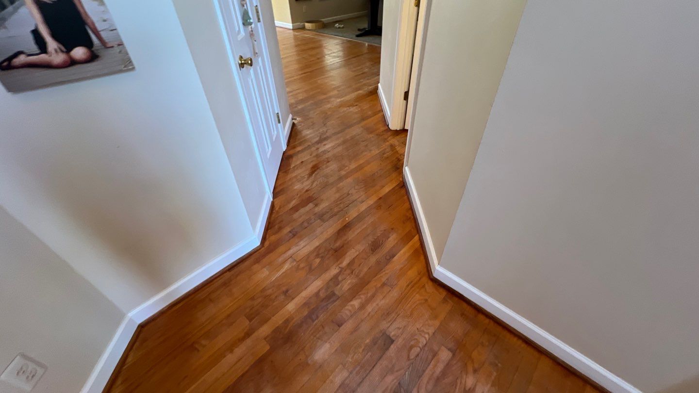Hardwood Renewal  using Finish Em by Monster Clean