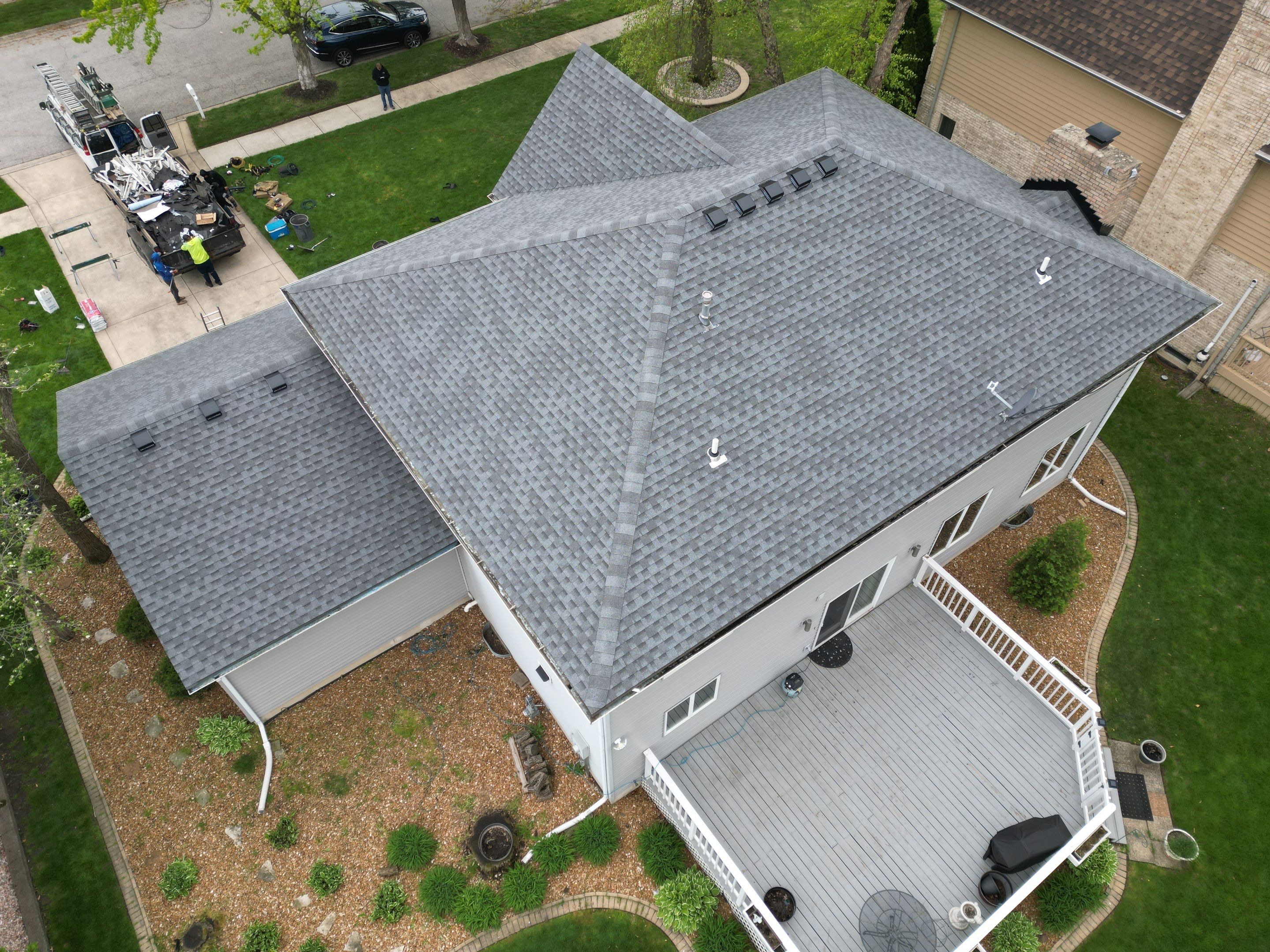 Roof, gutters and chimney flashing by Optimal Home Improvement 
