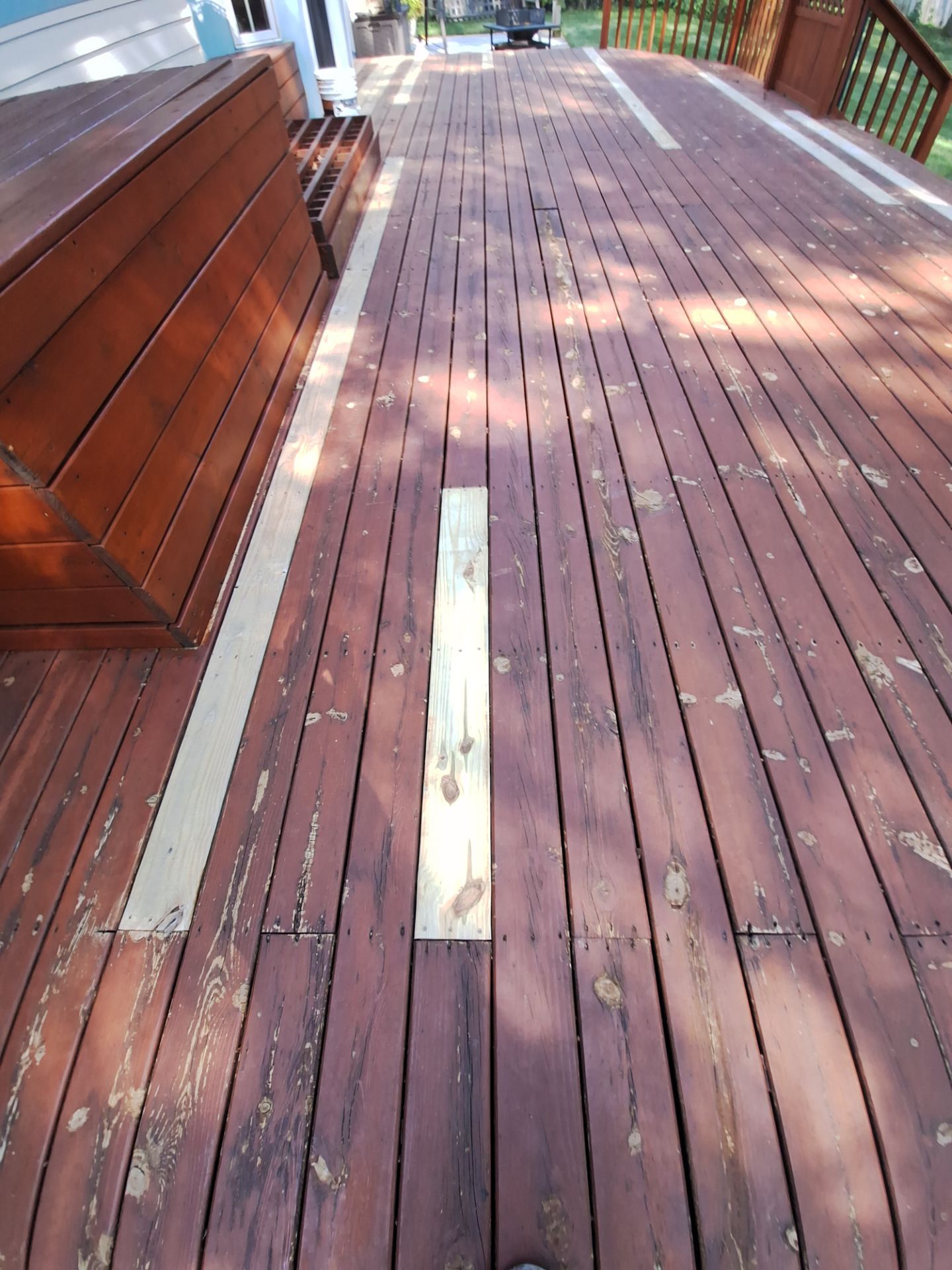 Interior Renovation and Multi-Level Deck Staining in Norton Shores by Gordon Painting