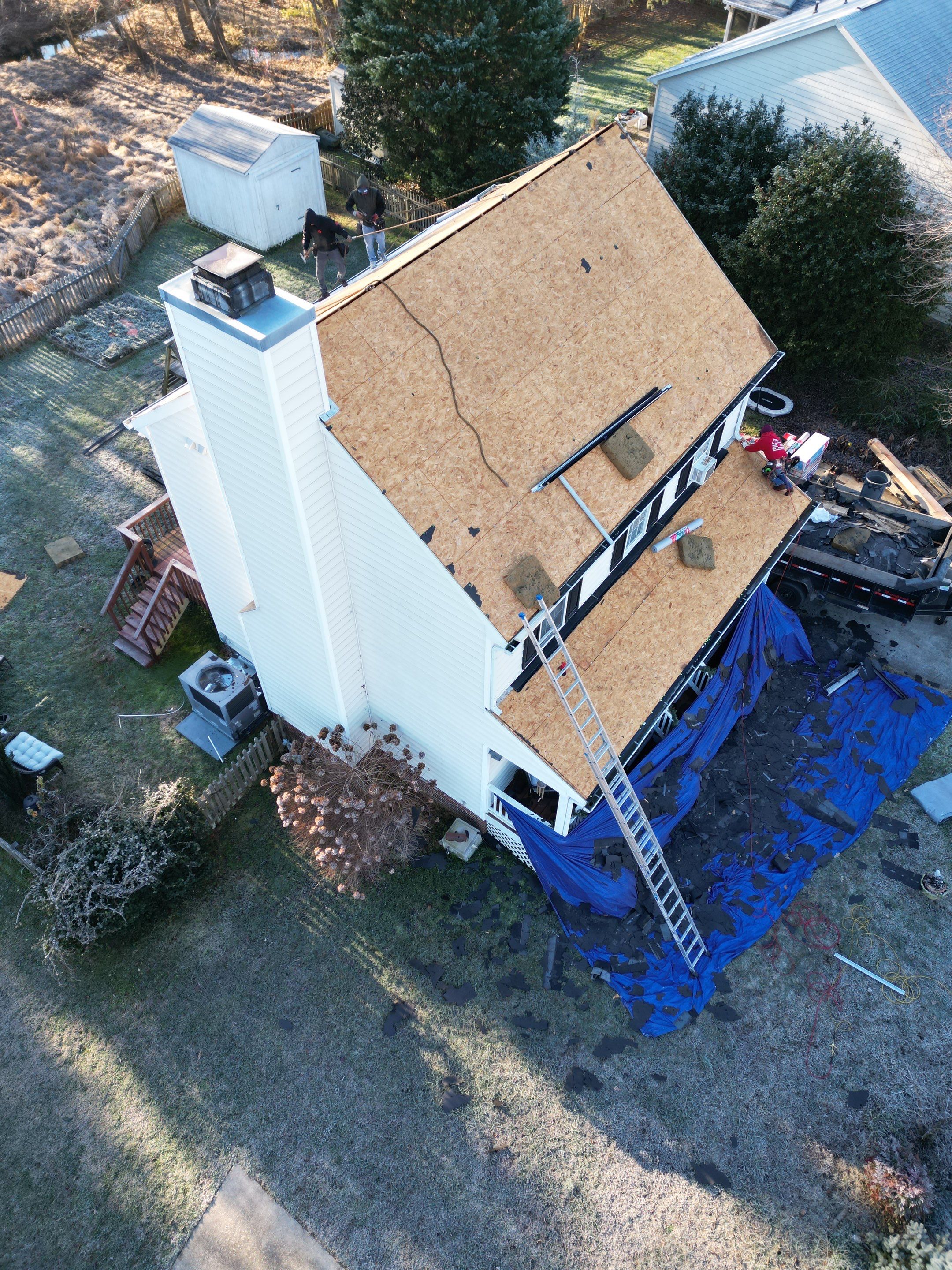 Roof Replacement - GAF Timberline HDZ Slate  by Pro Performance Roofing