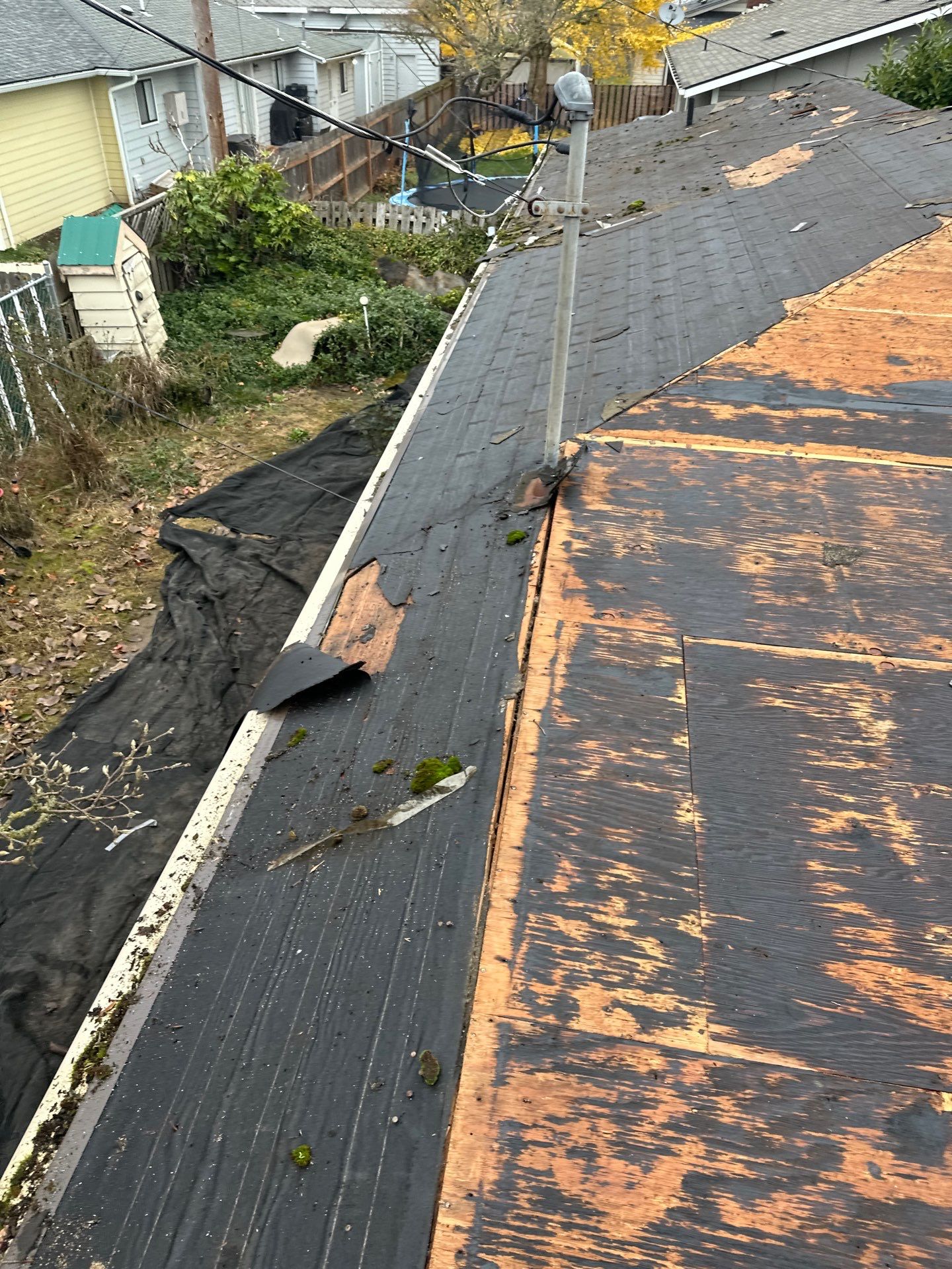 Residential Roofing Installation using IKO Dynasty (Color: Driftshake) by Orezona Building & Roofing Company, Inc.