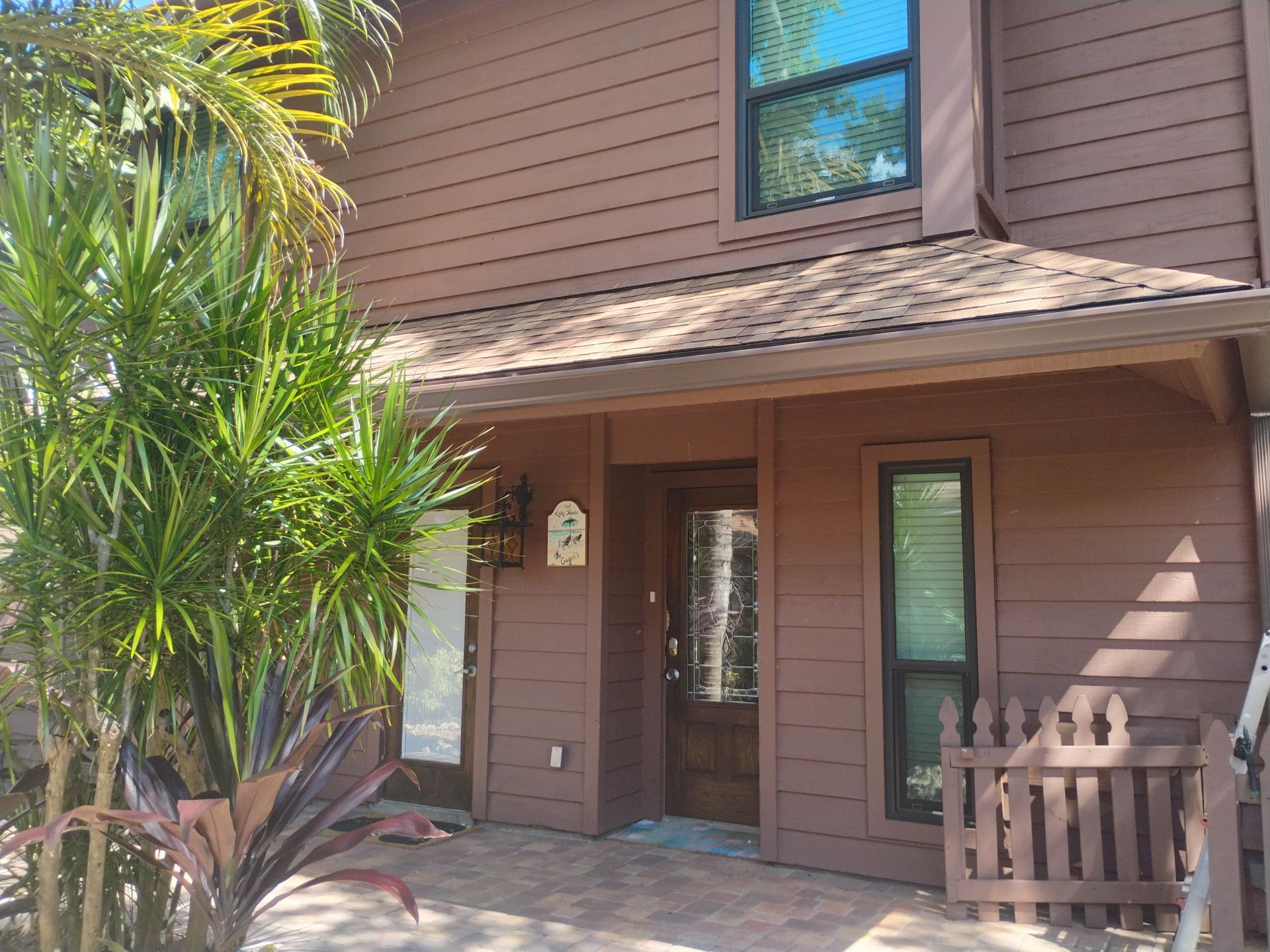 6-inch Seamless Gutters Installed in Sarasota FL by Gutter Professors