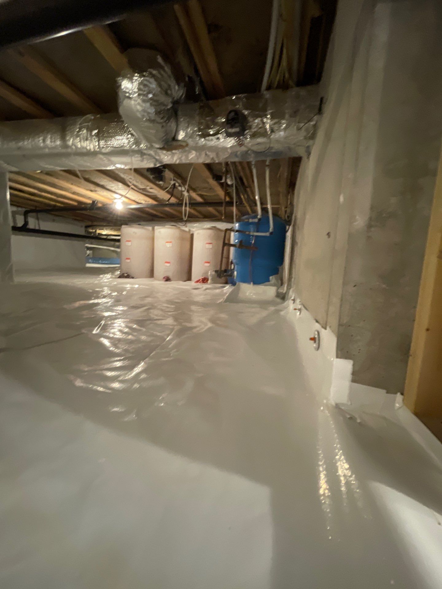 Crawl Space Encapsulation by NYS Foam & Energy