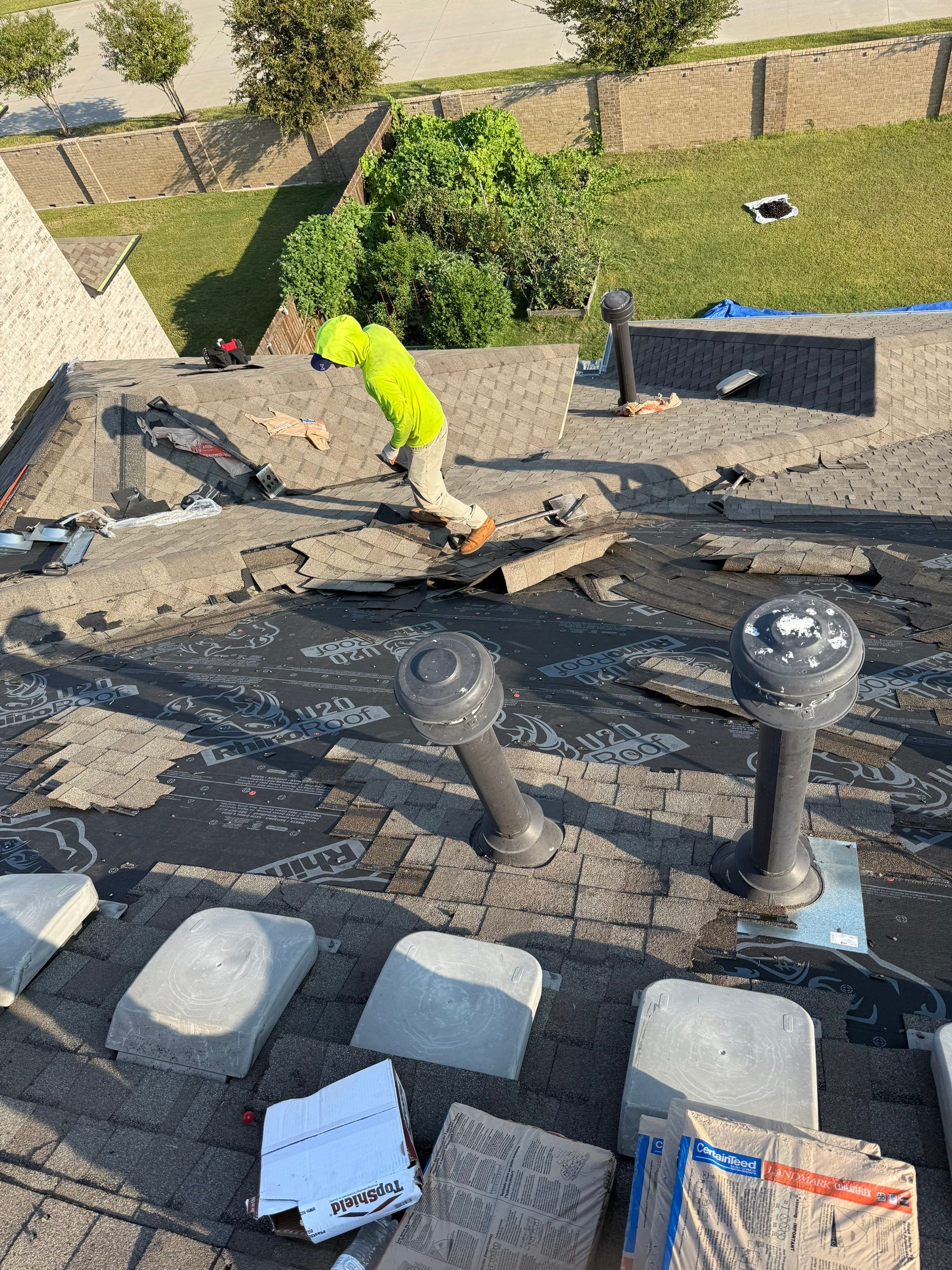 Project in Wylie by Rhino Roofing and General Contracting, LLC