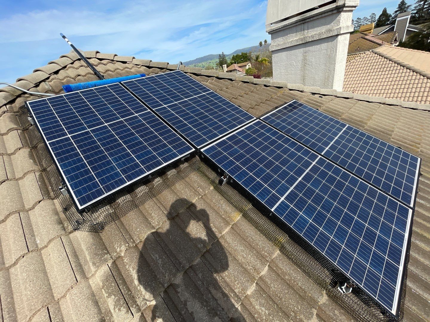 Solar Panel Bird Proofing-Morgan Hill by All One Solar Shine