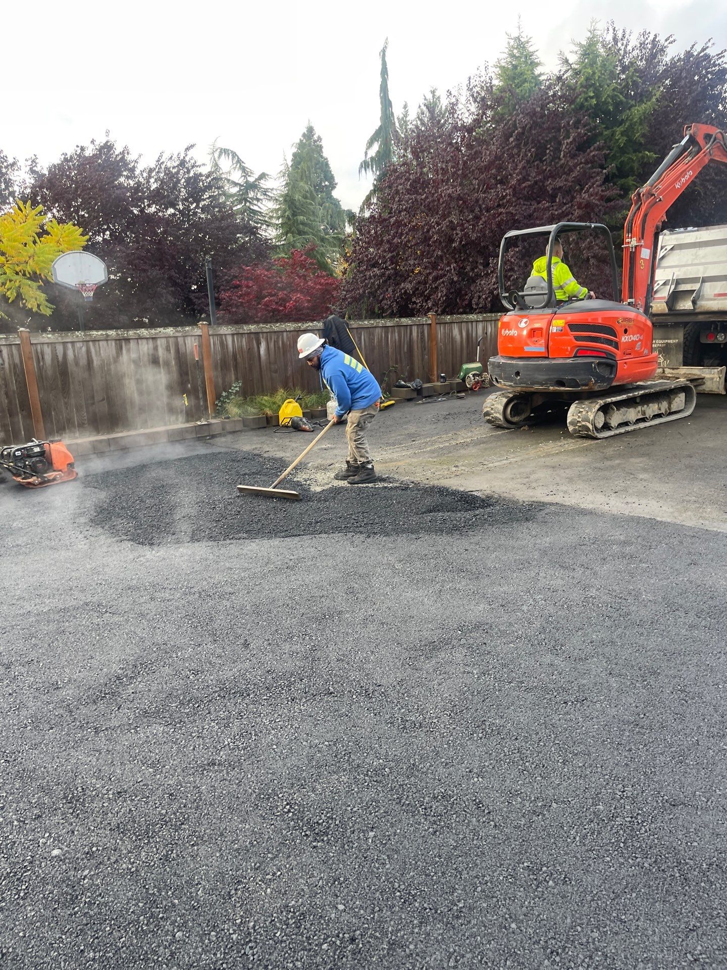 Retaining Wall & Asphalt Patch | Lynnwood  by Jireh Asphalt & Concrete Inc 