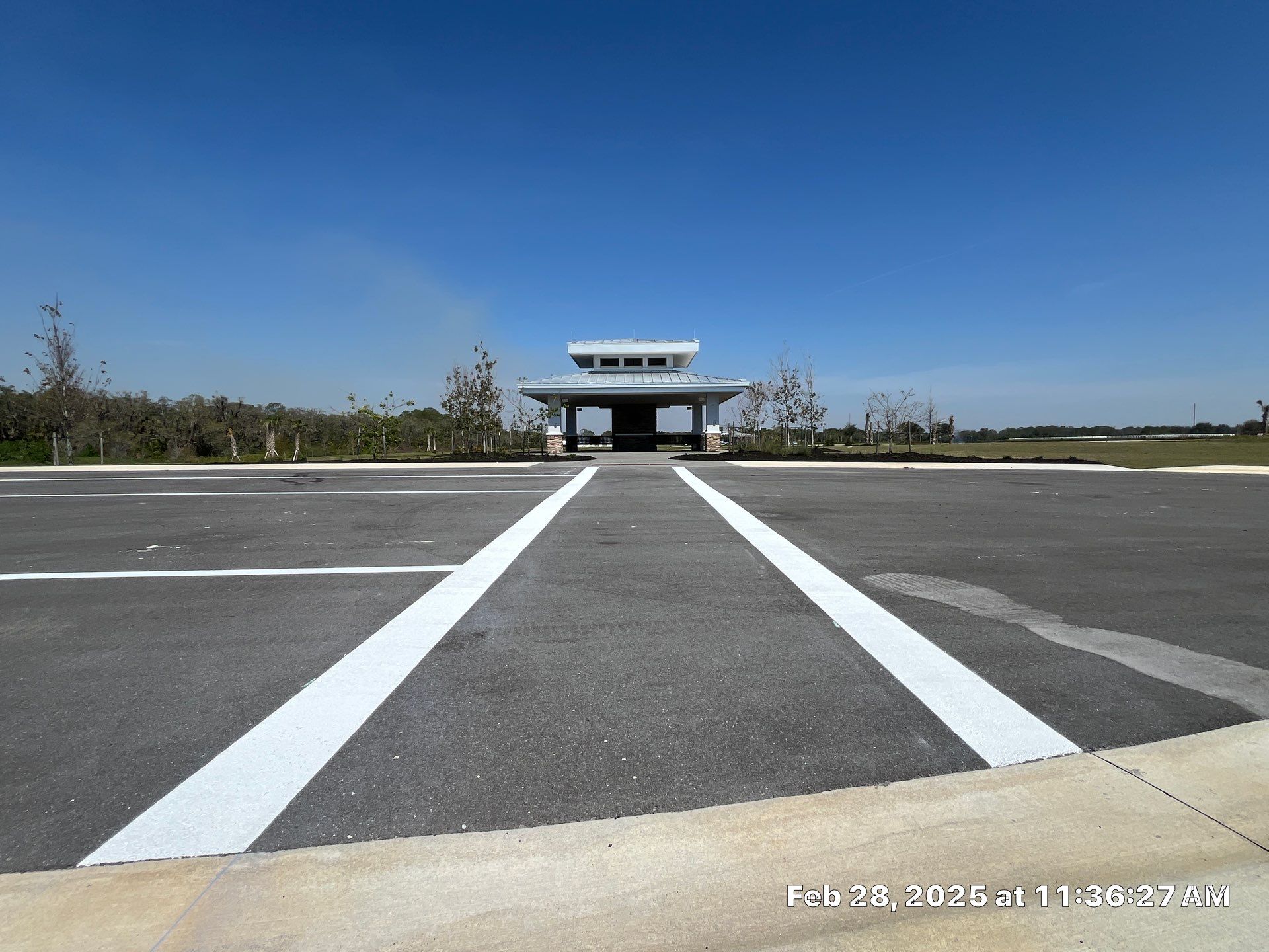 Structured for Serenity: Thoughtful Markings for Safe Navigation at Sarasota National Cemetery by Everline Coatings & Services - Southwest FL