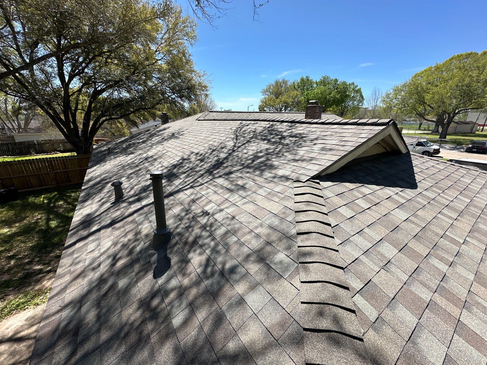 Project in Houston by Motion Roofing