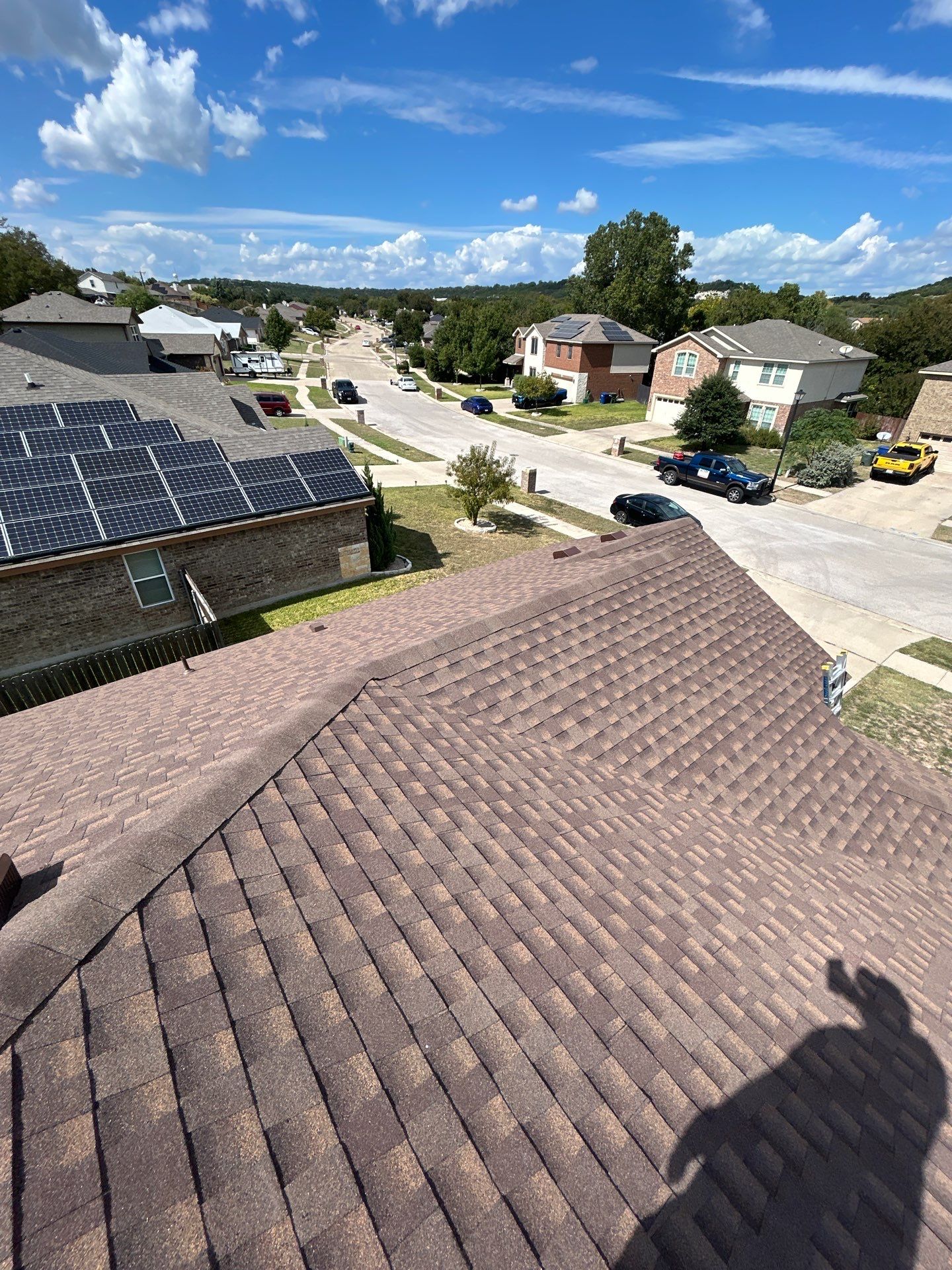 Residential Roof Replacement using GAF - HDZ - Barkwood by Action Exteriors Austin