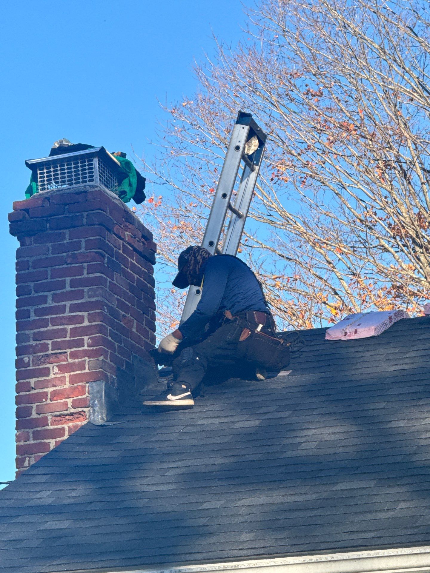 Full Roofing, Chimney, and Gutter Renovation | Woburn, MA by Mighty Dog Roofing of Greater Middlesex County