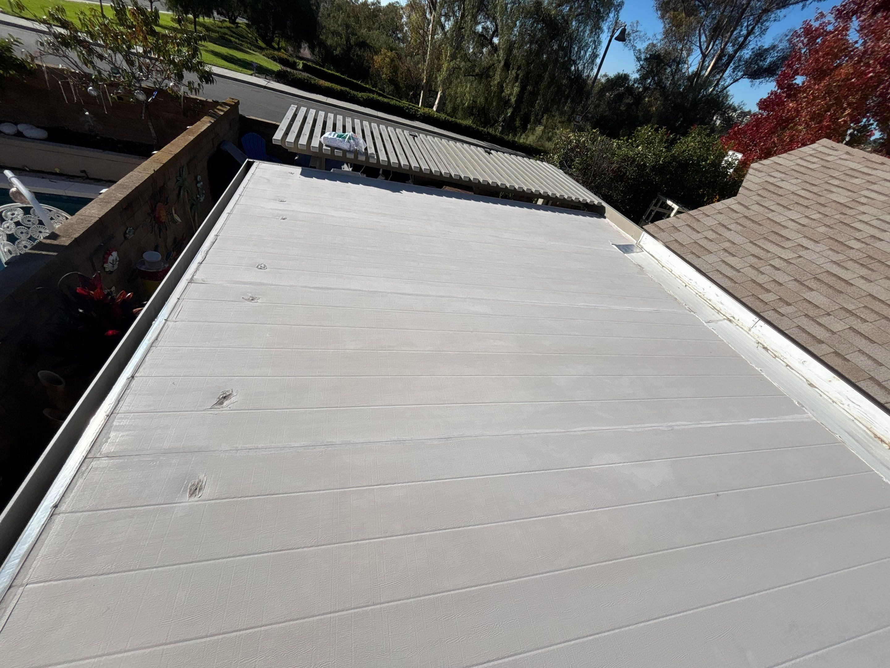 Mission Viejo, CA Sunroom | Roof Silicone Restoration by Zenith Roofing Services