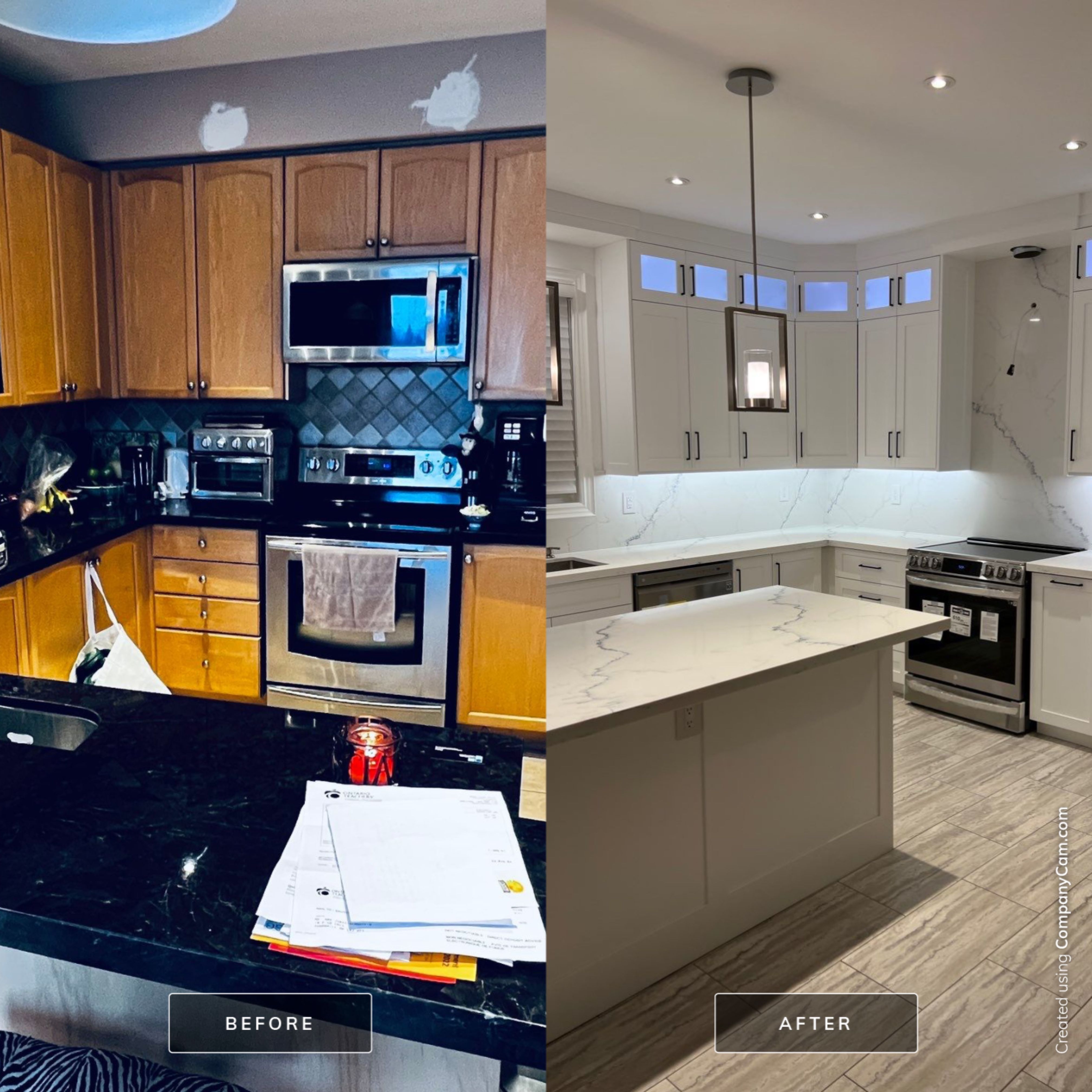 Project in Vaughan by Cornerstone Construction