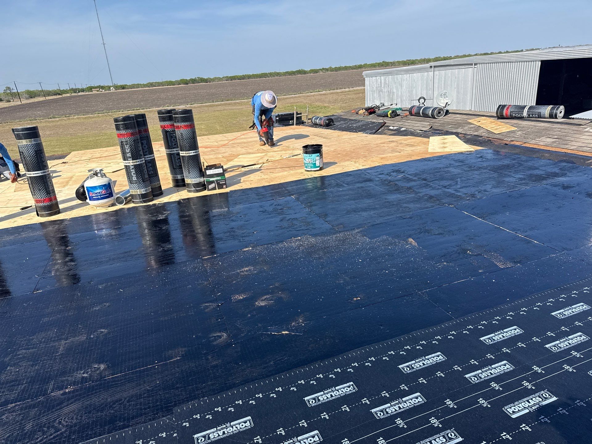 Blown away in Bishop Texas by Bayfront Roofing and Construction