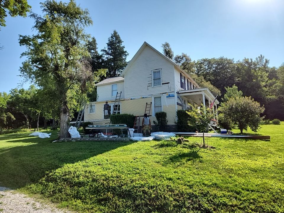 Siding Installation using Market Square by EEC  Windows, Siding & Roofing 