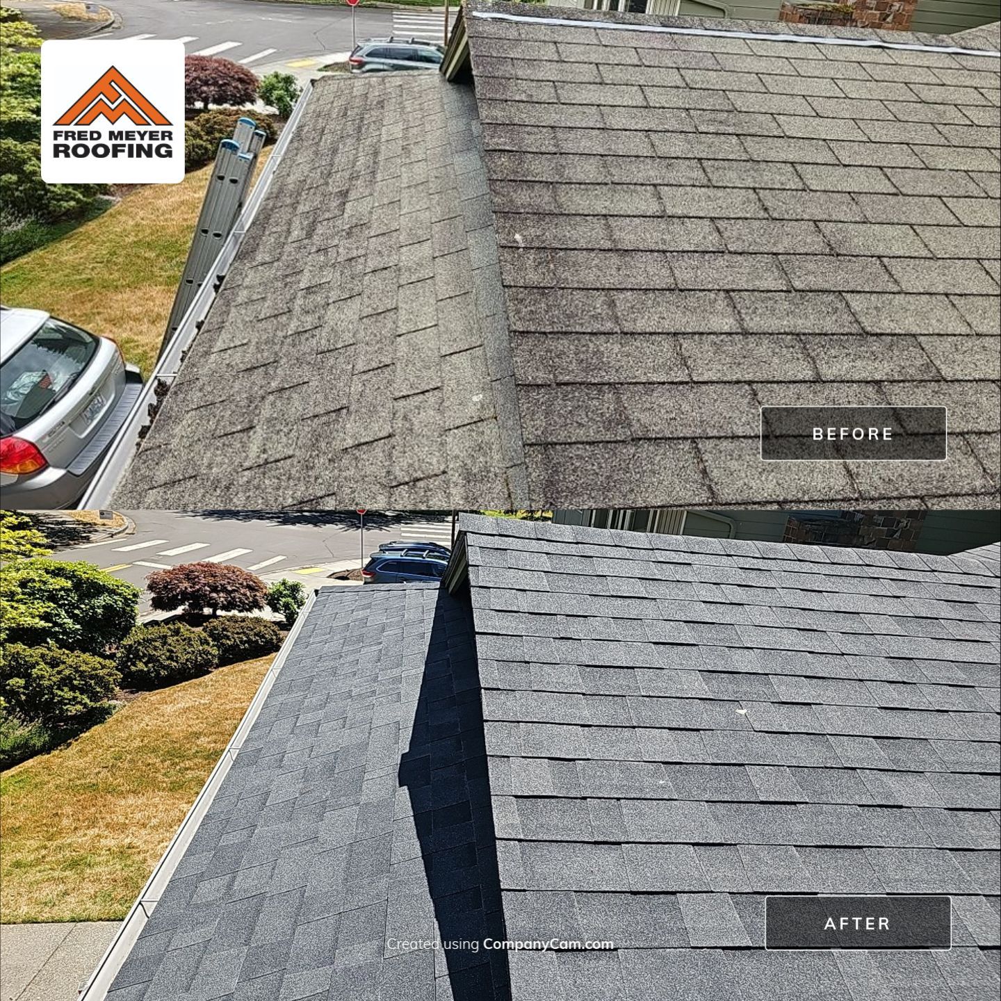 Roof Project in Kirkland by Fred Meyer Roofing