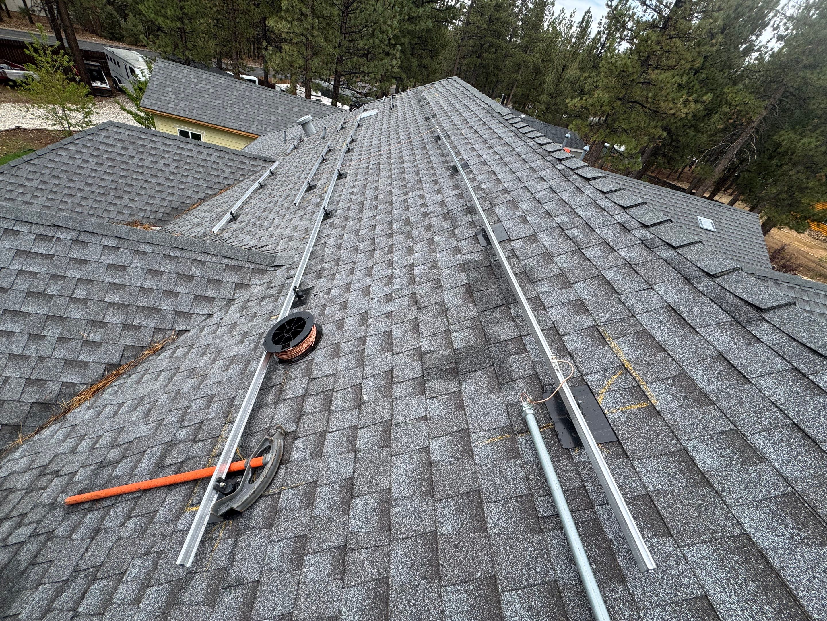Residential Solar Array and Tesla Powerwall Installation in Big Bear by VIBE SOLAR