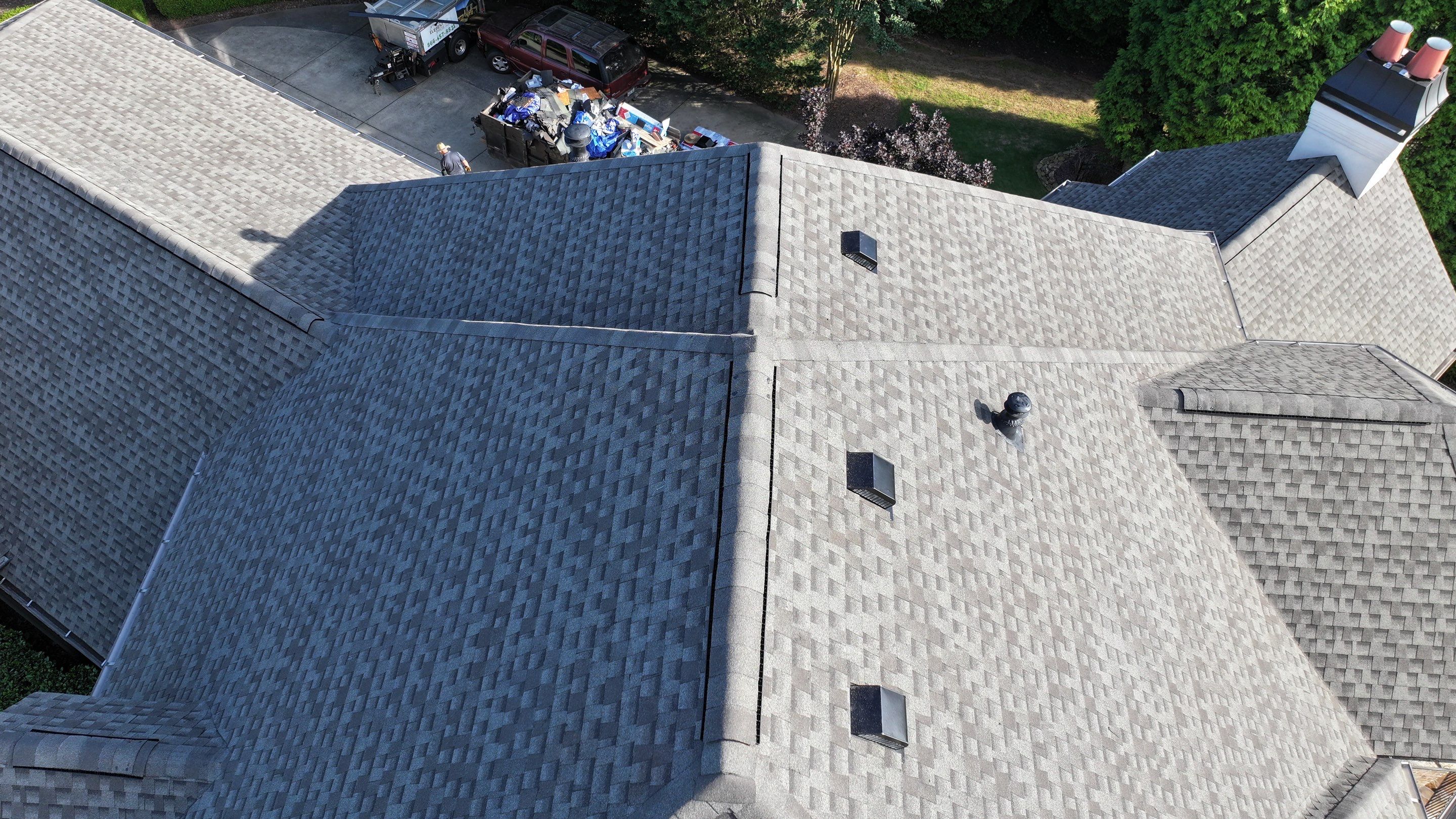 GAF Timberline HDZ in Weathered Wood by Element Pros Roofing, LLC