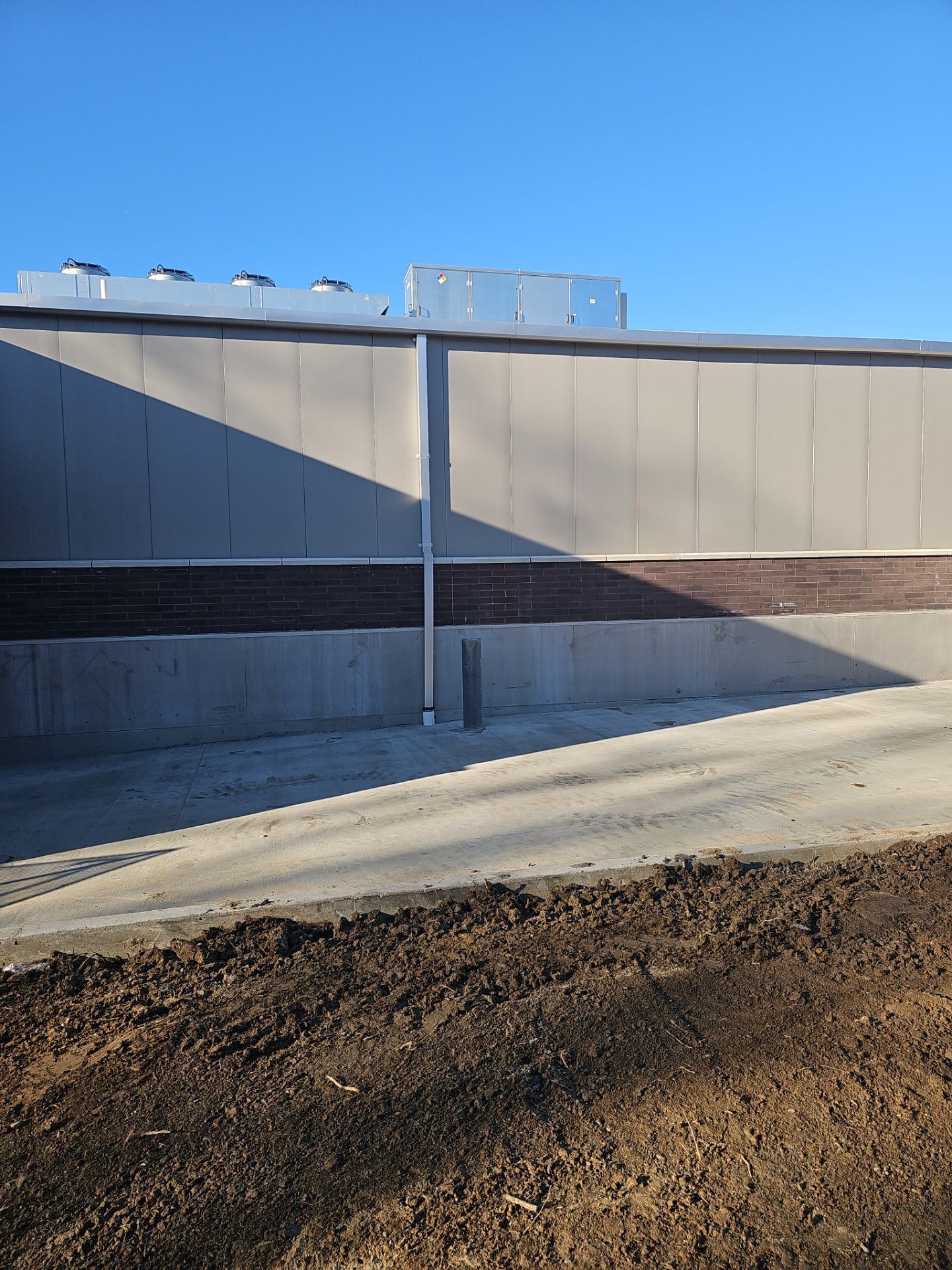 Commercial Roofing Installation using Insulated roof and wall panels by Nitro Roofing and Construction