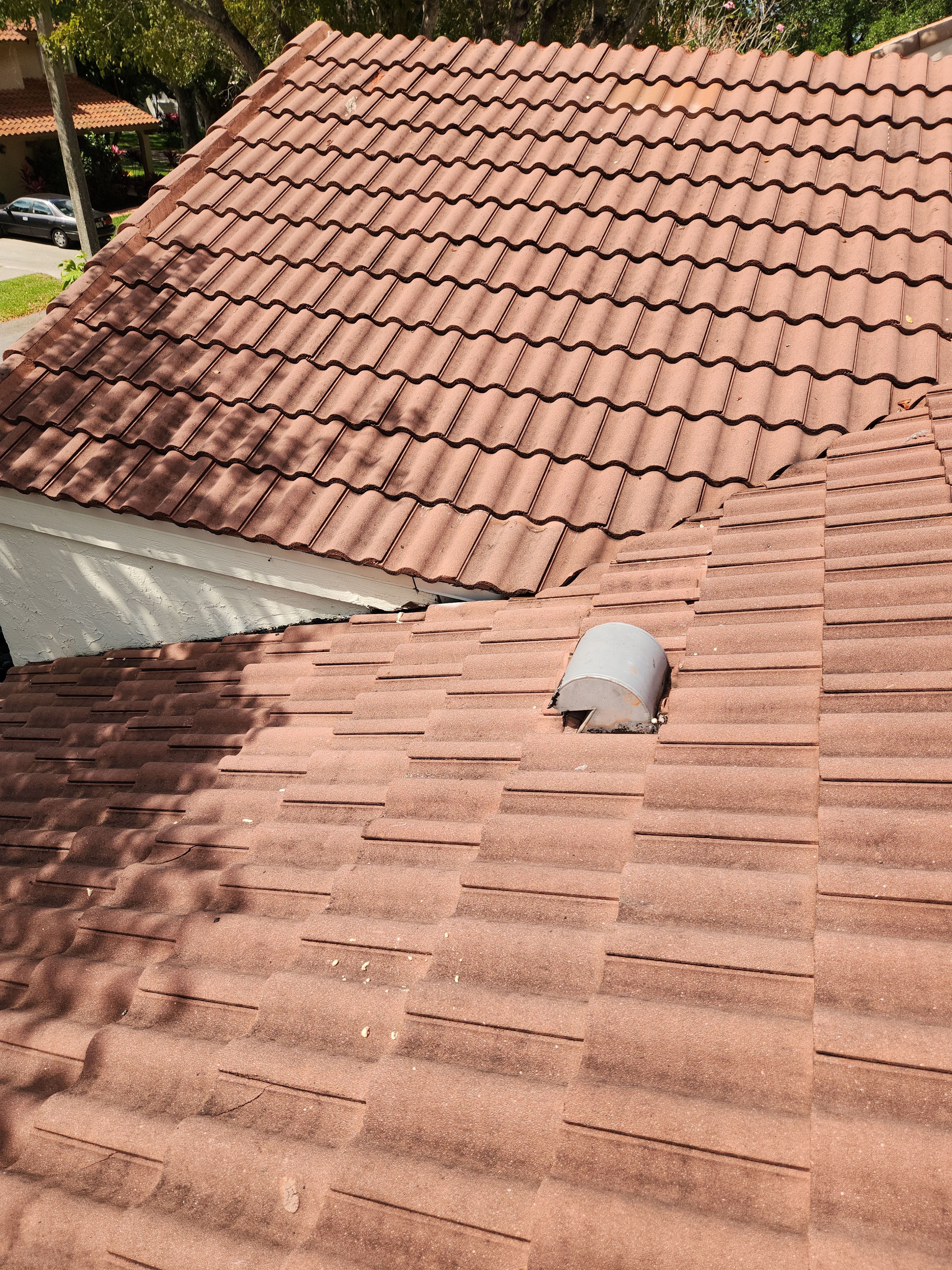 Clay Tile Roof Leak Repair and Sheathing Replacement in Hollywood by Aastro Roofing
