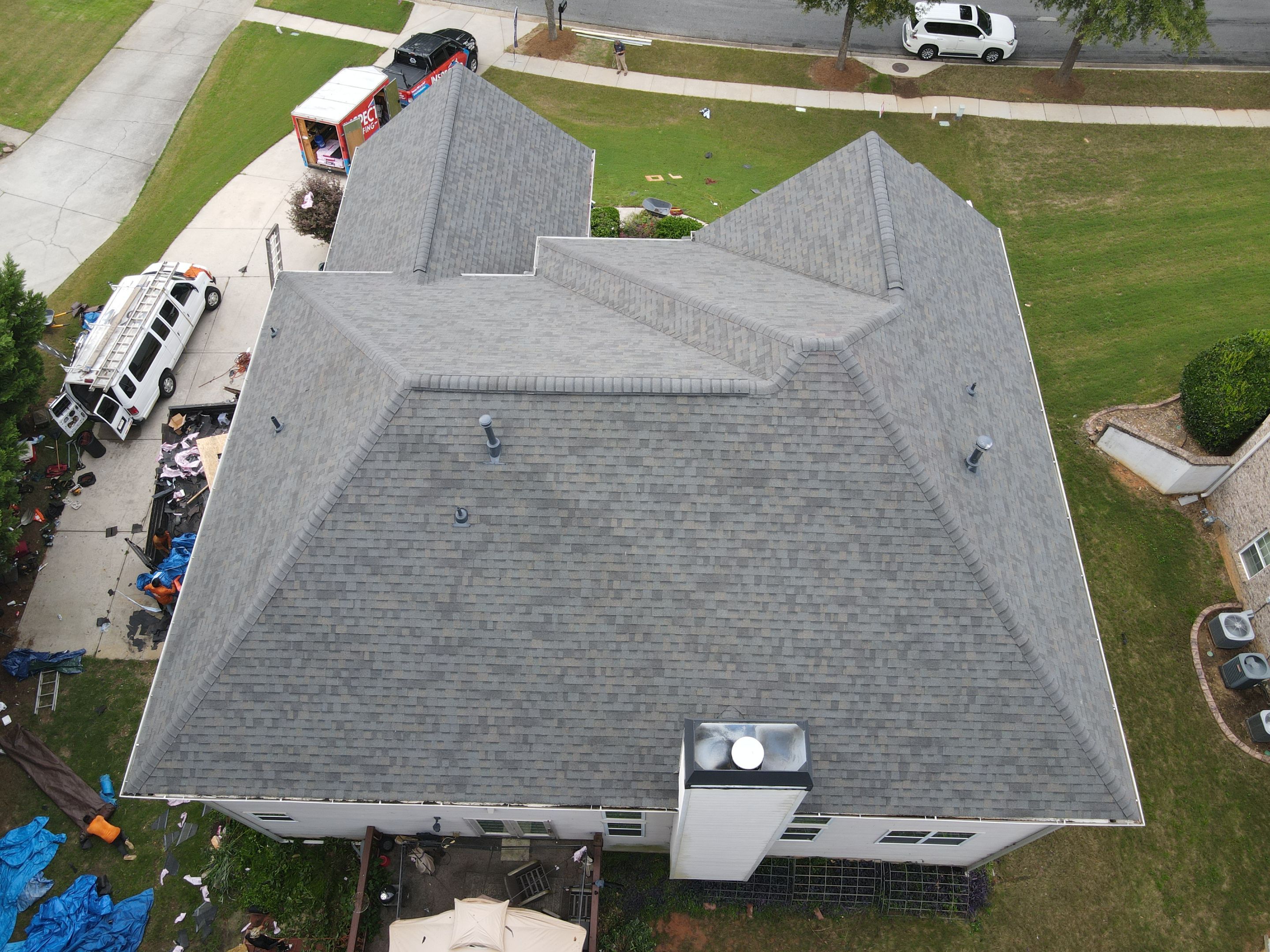 Residential Roofing Installation using Owens Corning by Inspector Roofing and Restoration