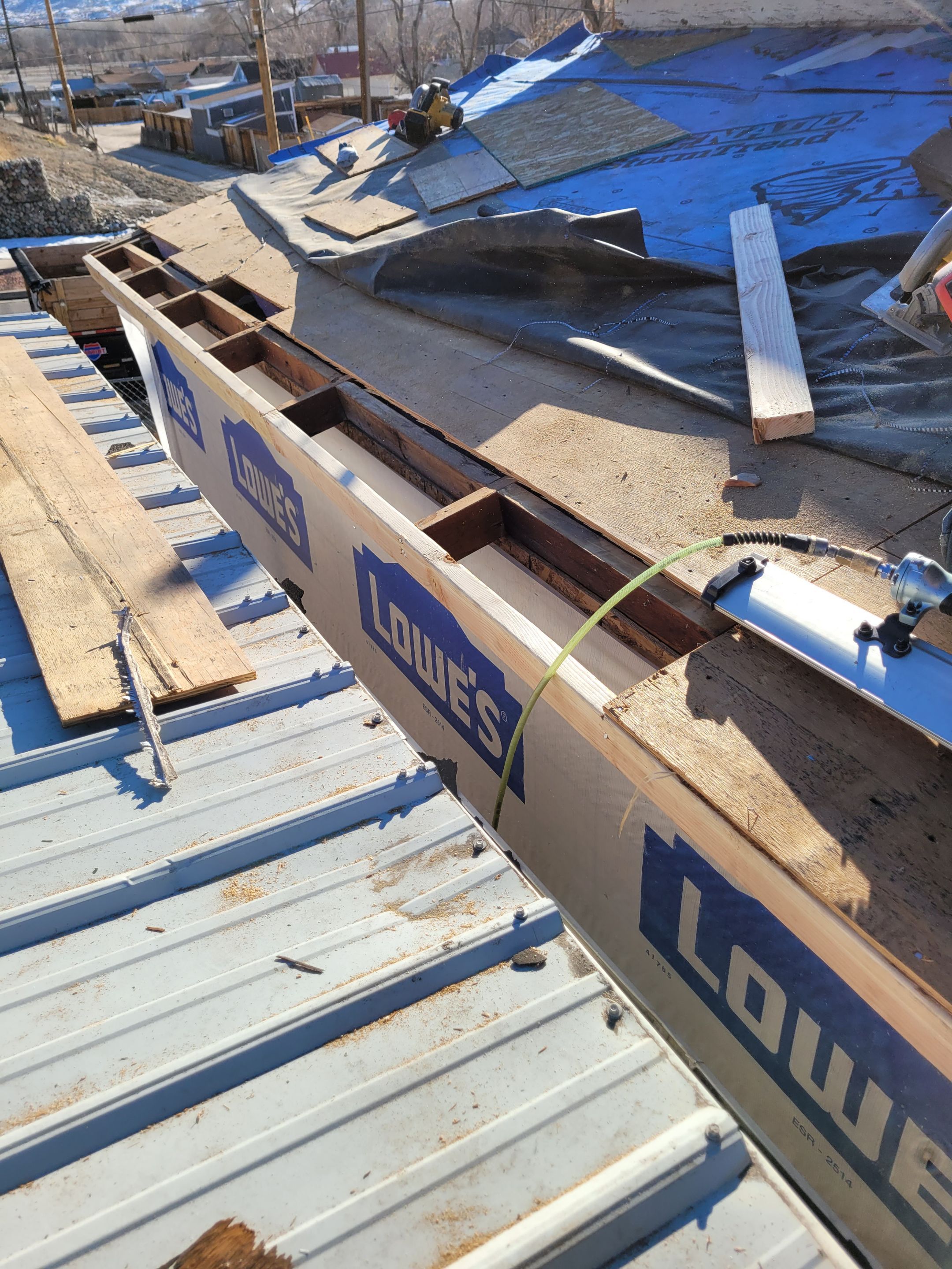 Residential Roofing Installation using Delta Metals by Bros Roofing