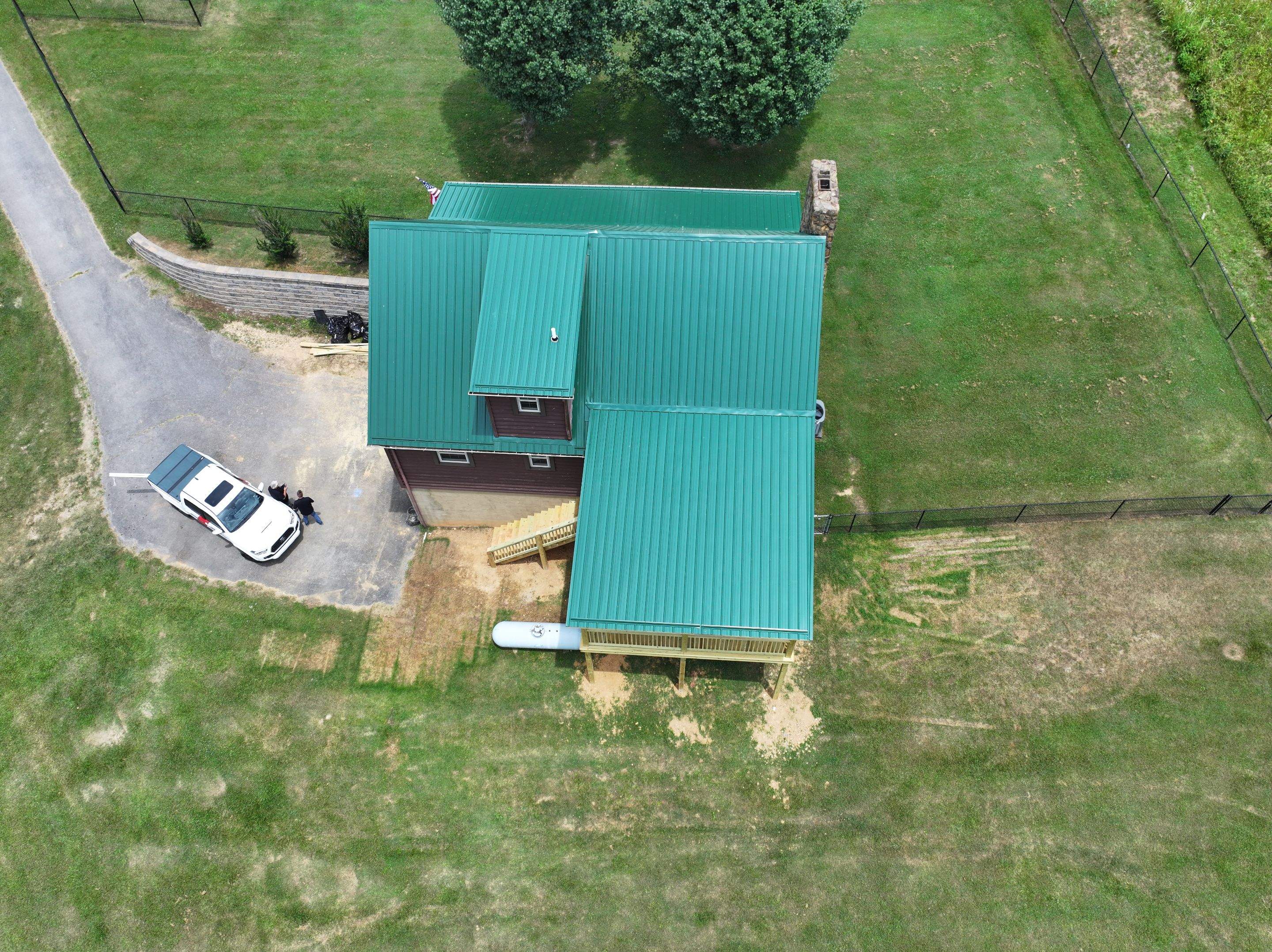 Paddle Creek Pet Ranch Cabin  by Omnia Roofing