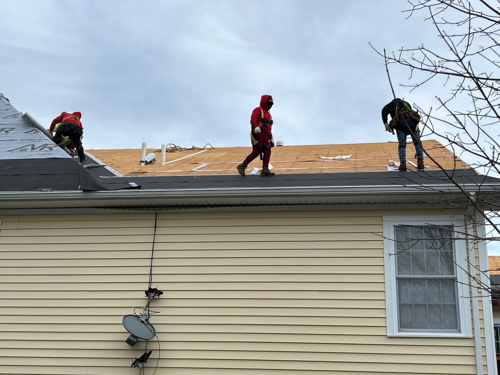 Residential Roofing Repair using GAF by Manny Construction LLC