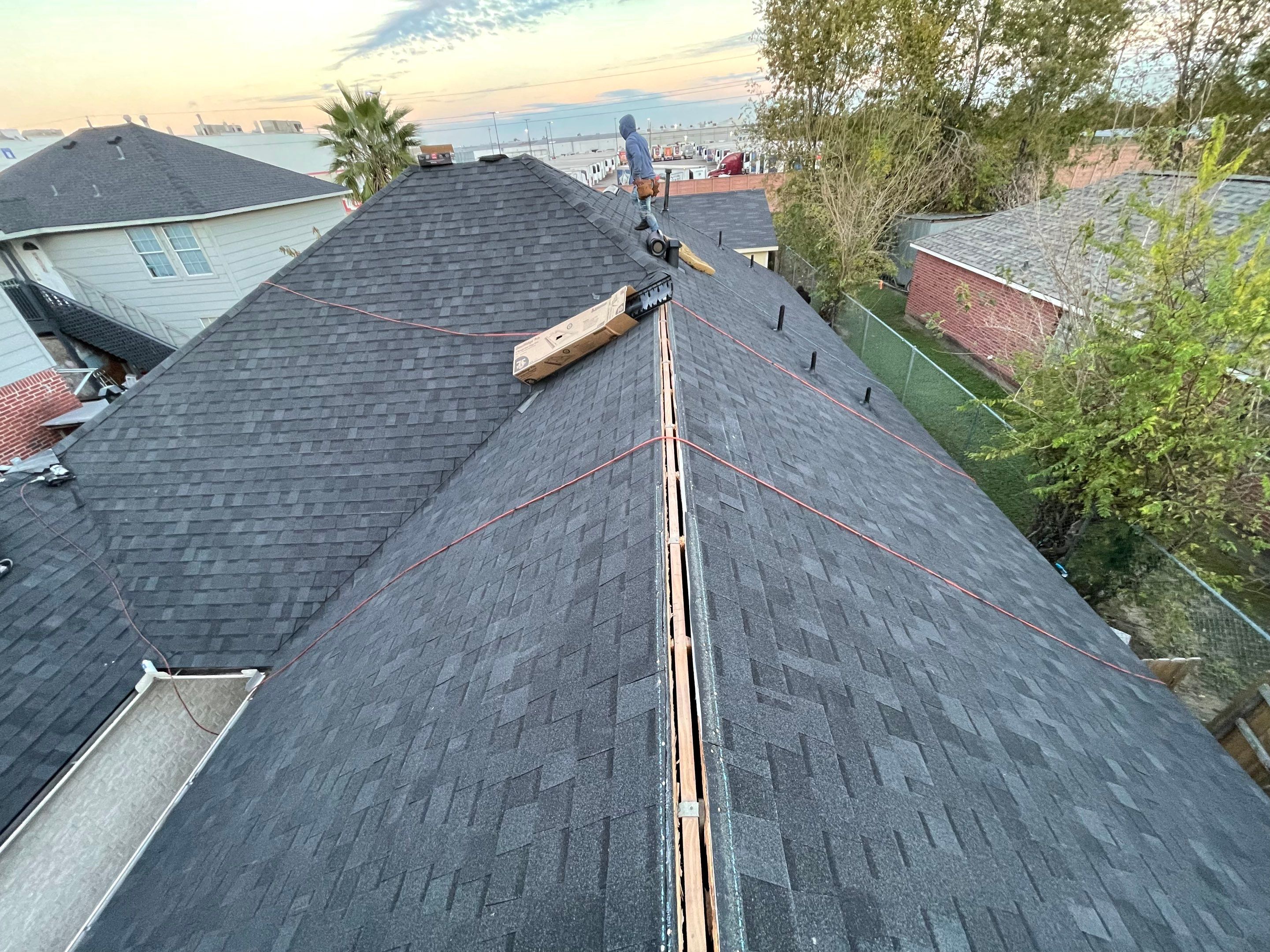 Roof Damage using Tamko Heritage® Series Rustic Black by CAP Roofing and Construction LLC