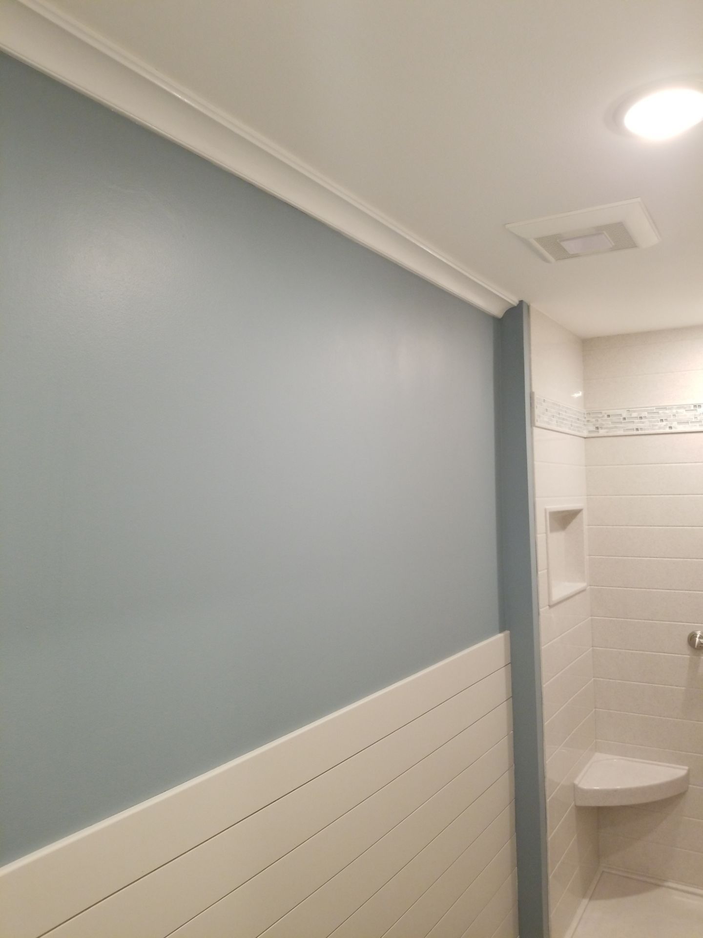 Diane's Basement Bath Remodel by Kitchen Works LLC